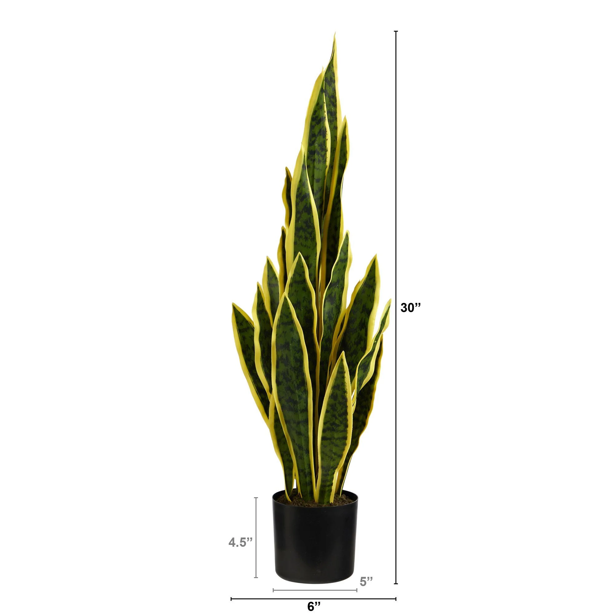 30” Sansevieria Artificial Plant - Image 2