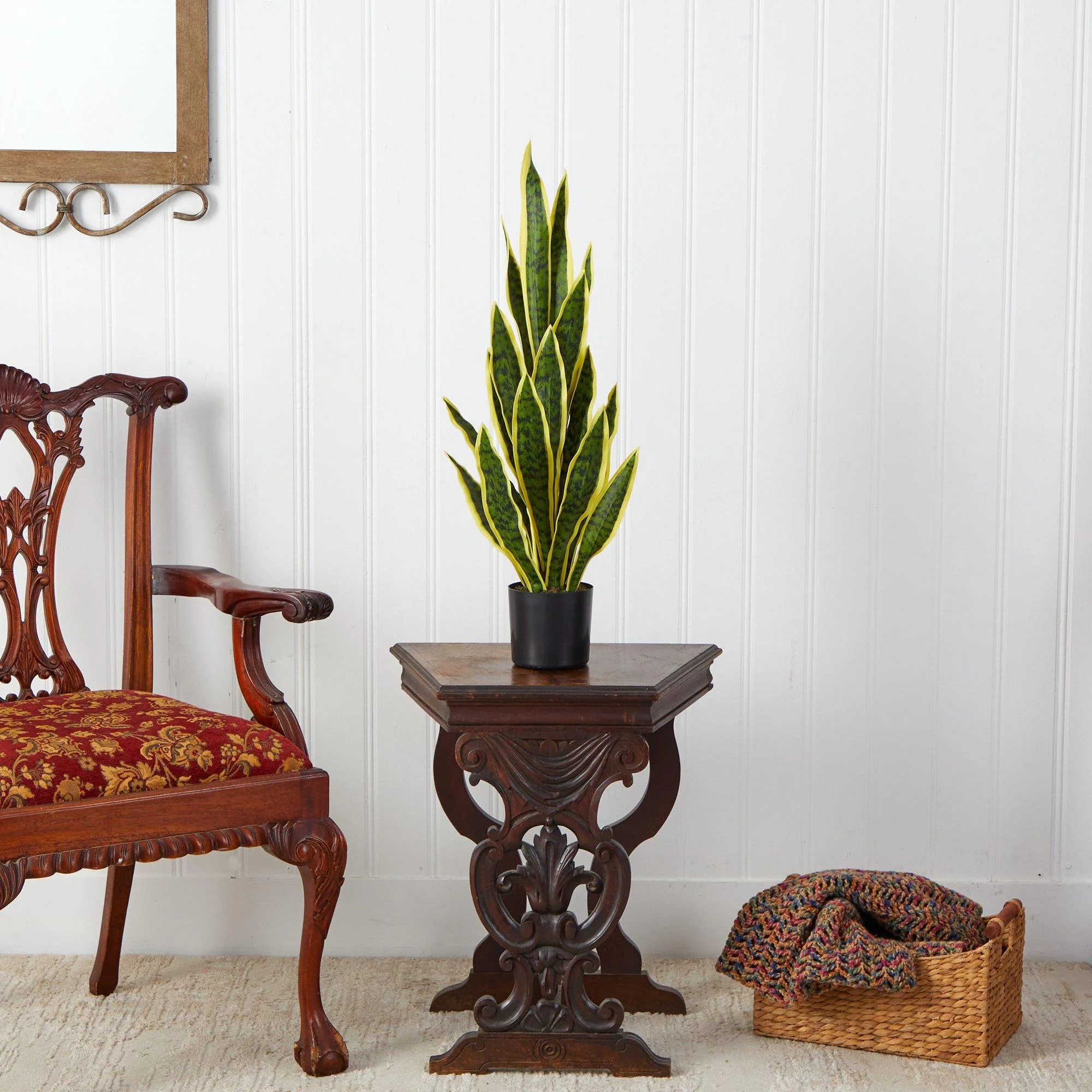 30” Sansevieria Artificial Plant - Image 3