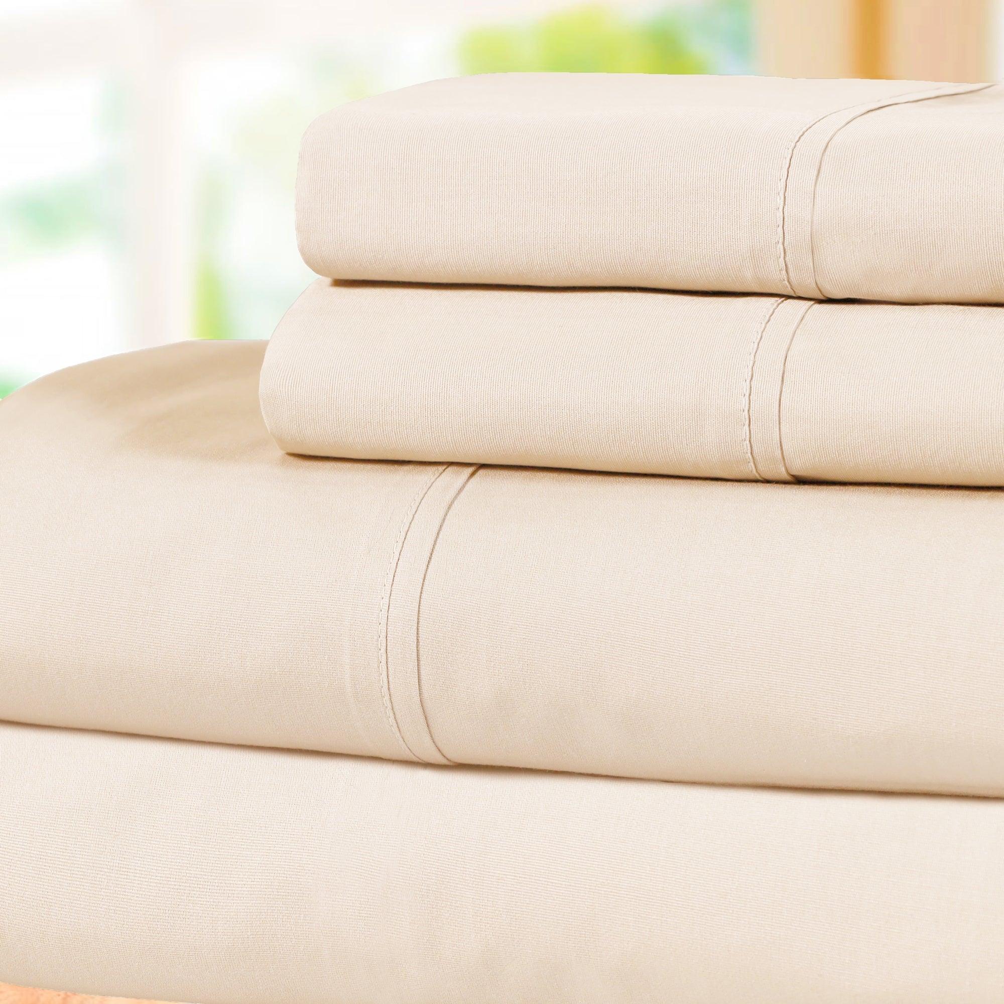 300 Thread Count 100% Cotton Percale Deep Pocket Sheet Set - Image 14