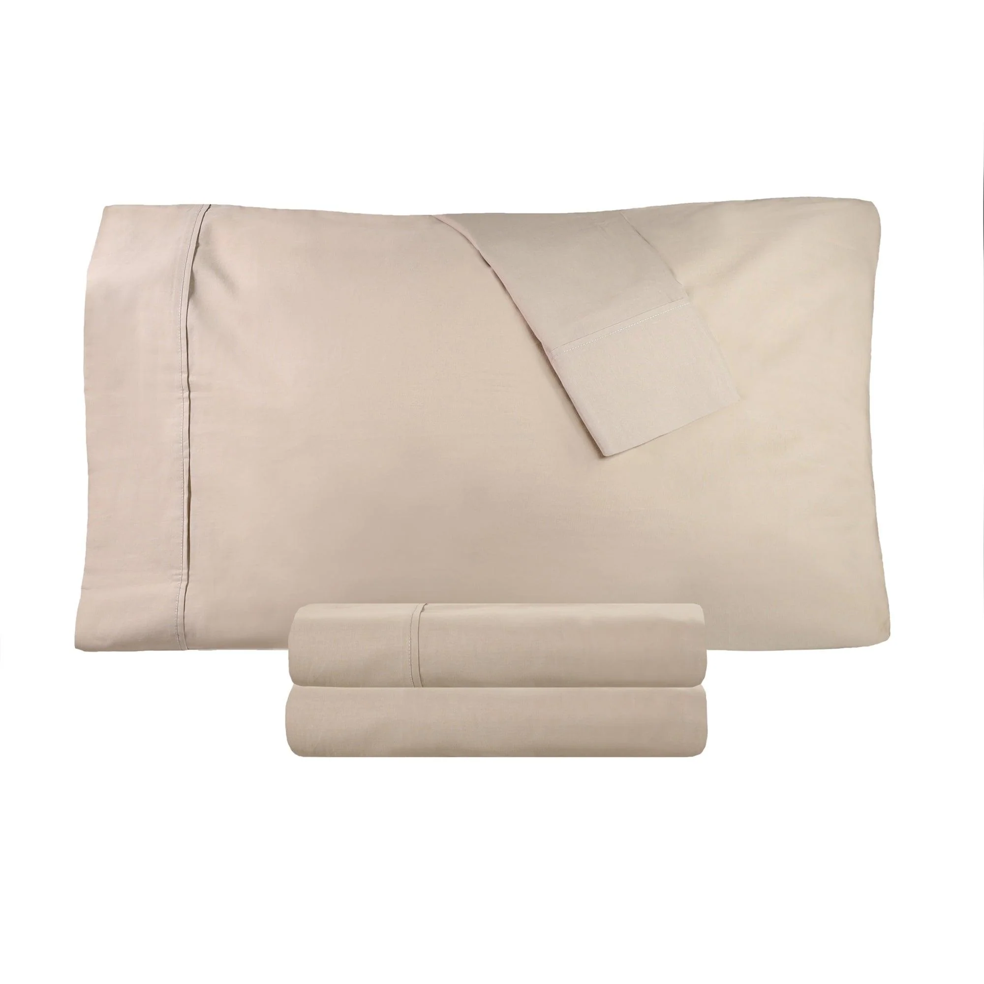 300 Thread Count 100% Cotton Percale Deep Pocket Sheet Set - Image 24