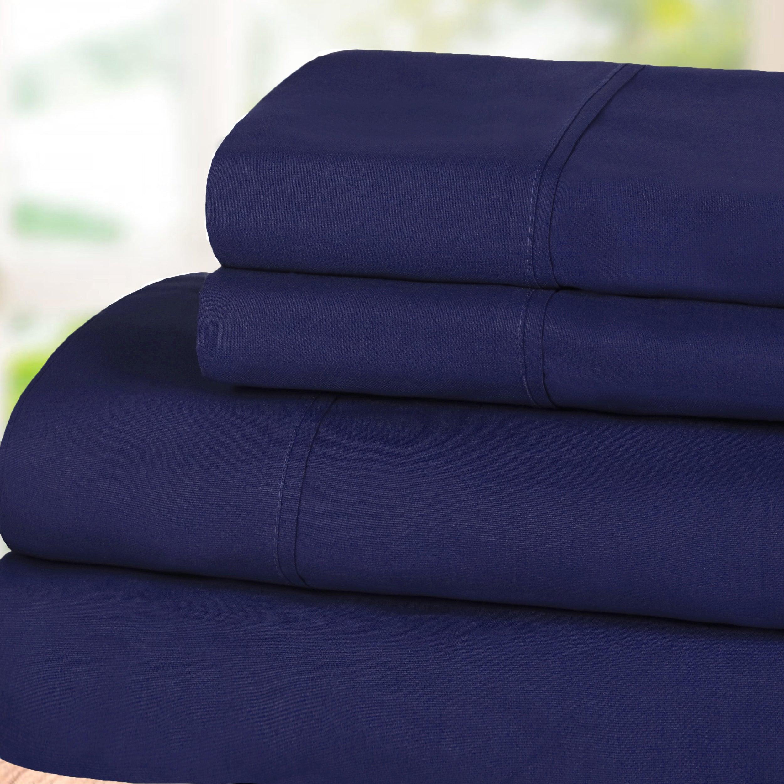 300 Thread Count 100% Cotton Percale Deep Pocket Sheet Set - Image 38