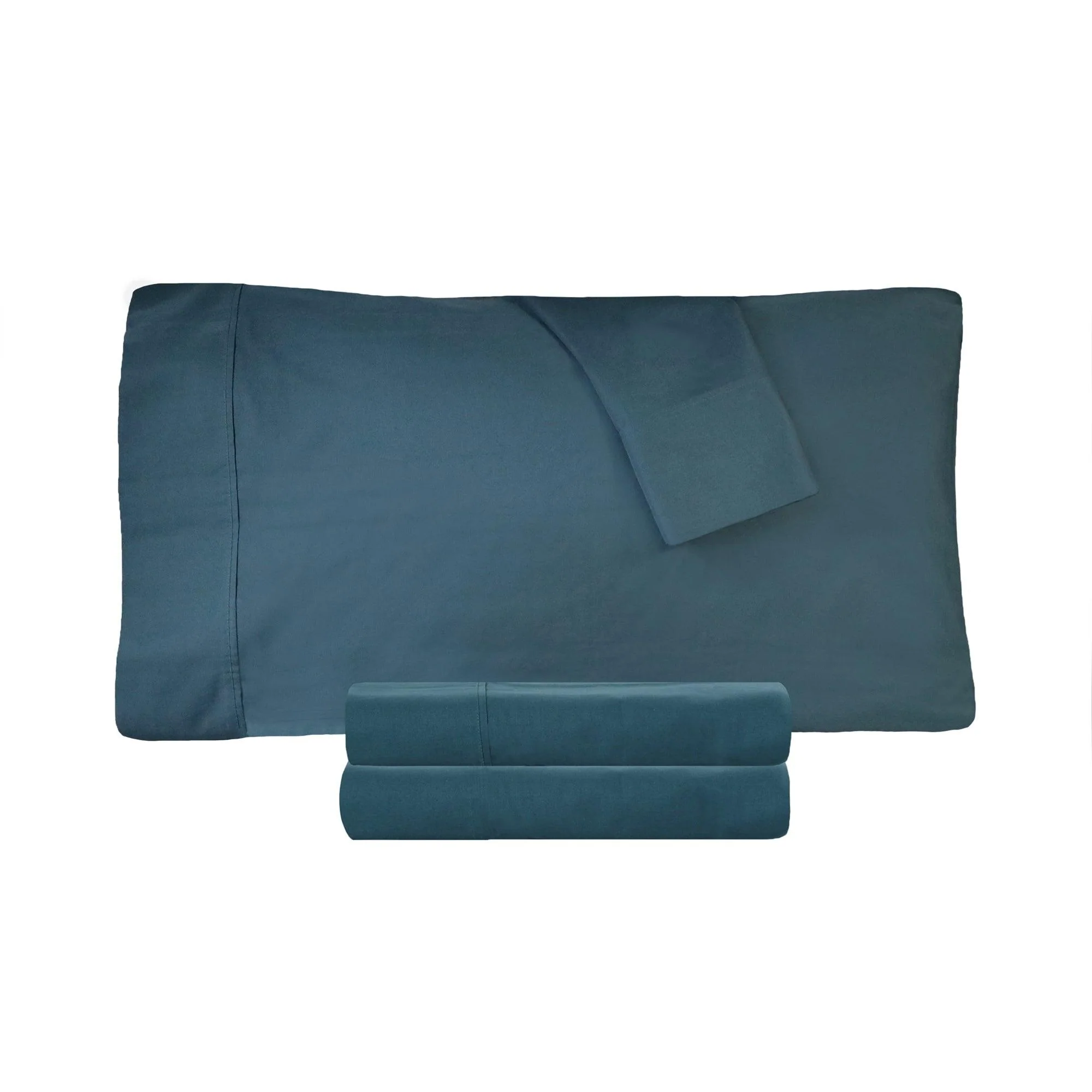 300 Thread Count 100% Cotton Percale Deep Pocket Sheet Set - Image 48