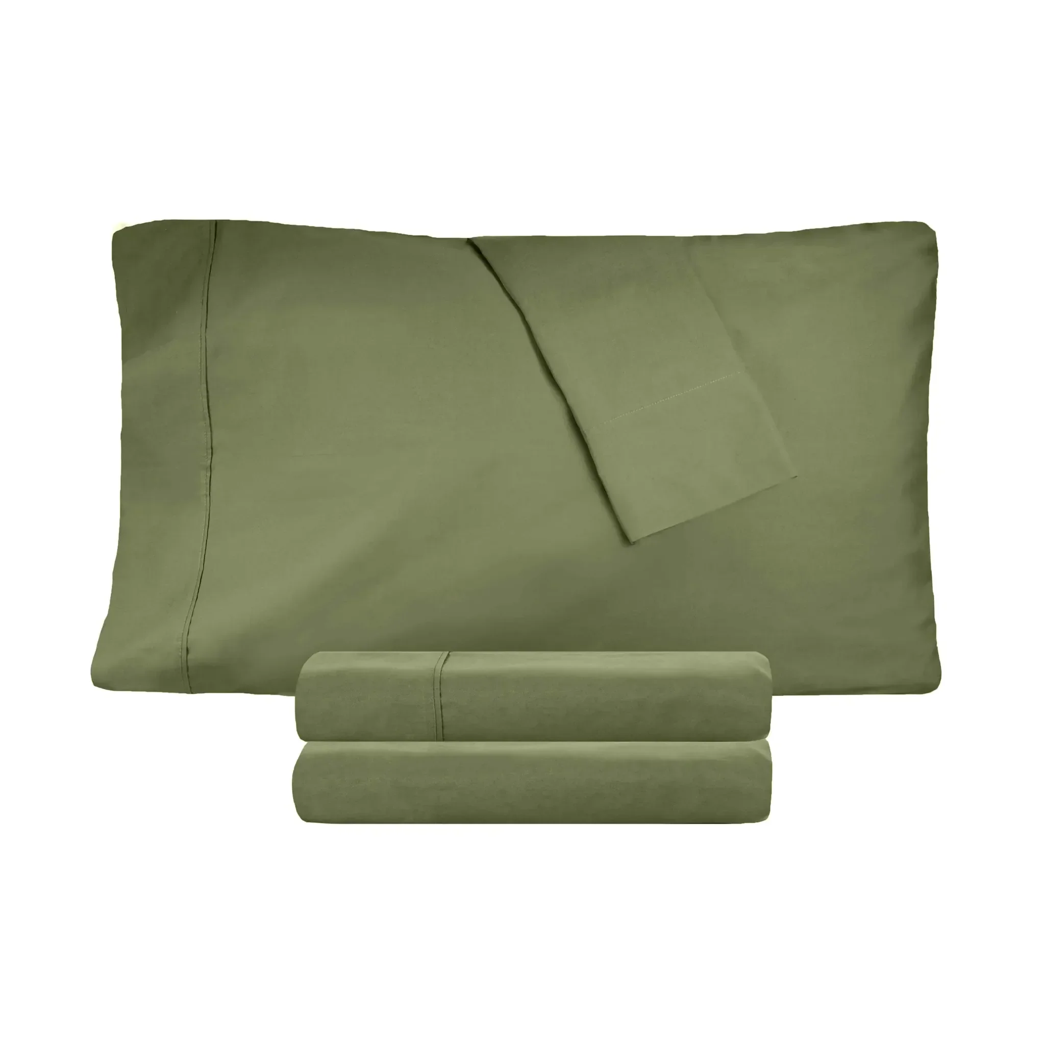300 Thread Count 100% Cotton Percale Deep Pocket Sheet Set - Image 54