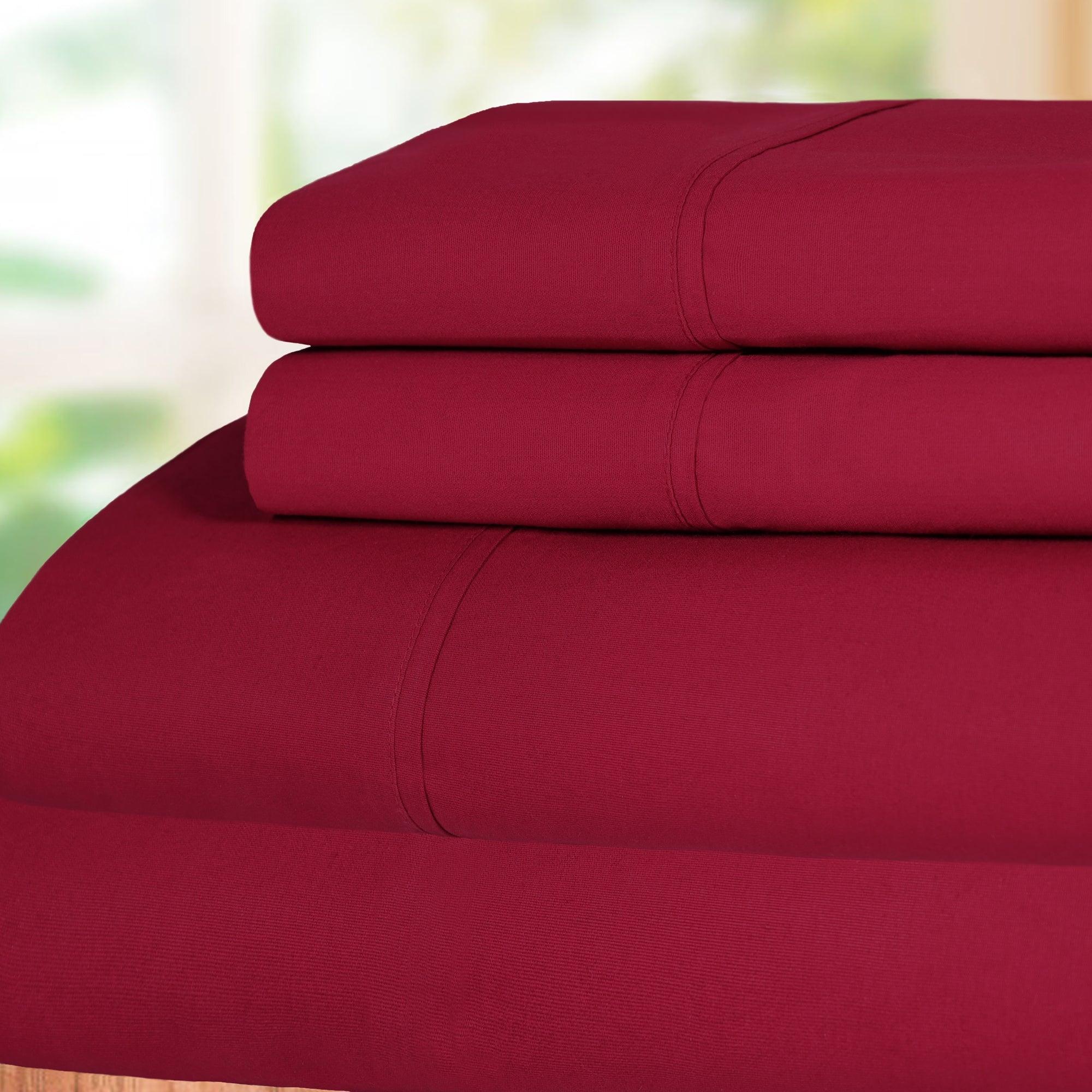 300 Thread Count 100% Cotton Percale Deep Pocket Sheet Set - Image 62