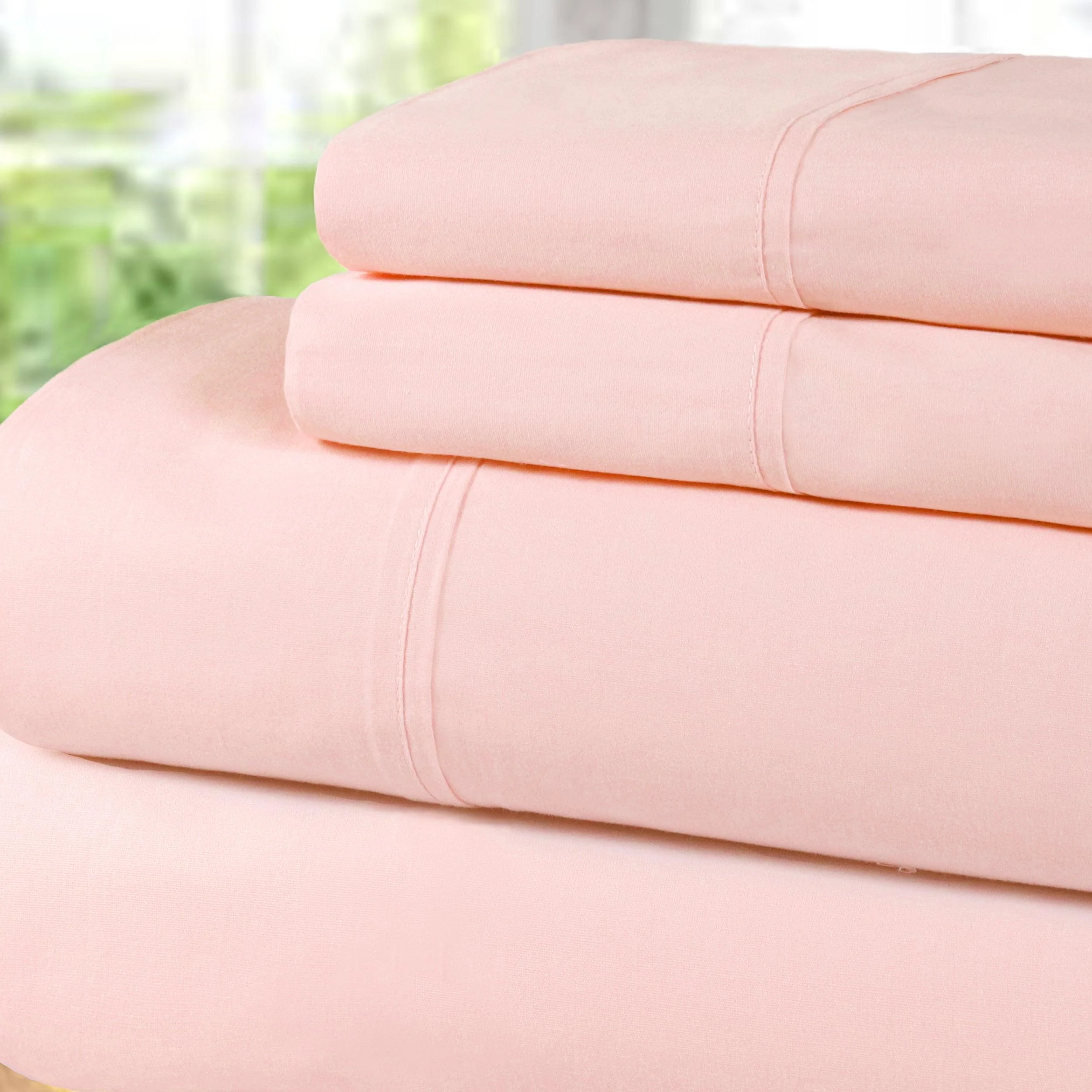 300 Thread Count 100% Cotton Percale Deep Pocket Sheet Set - Image 68