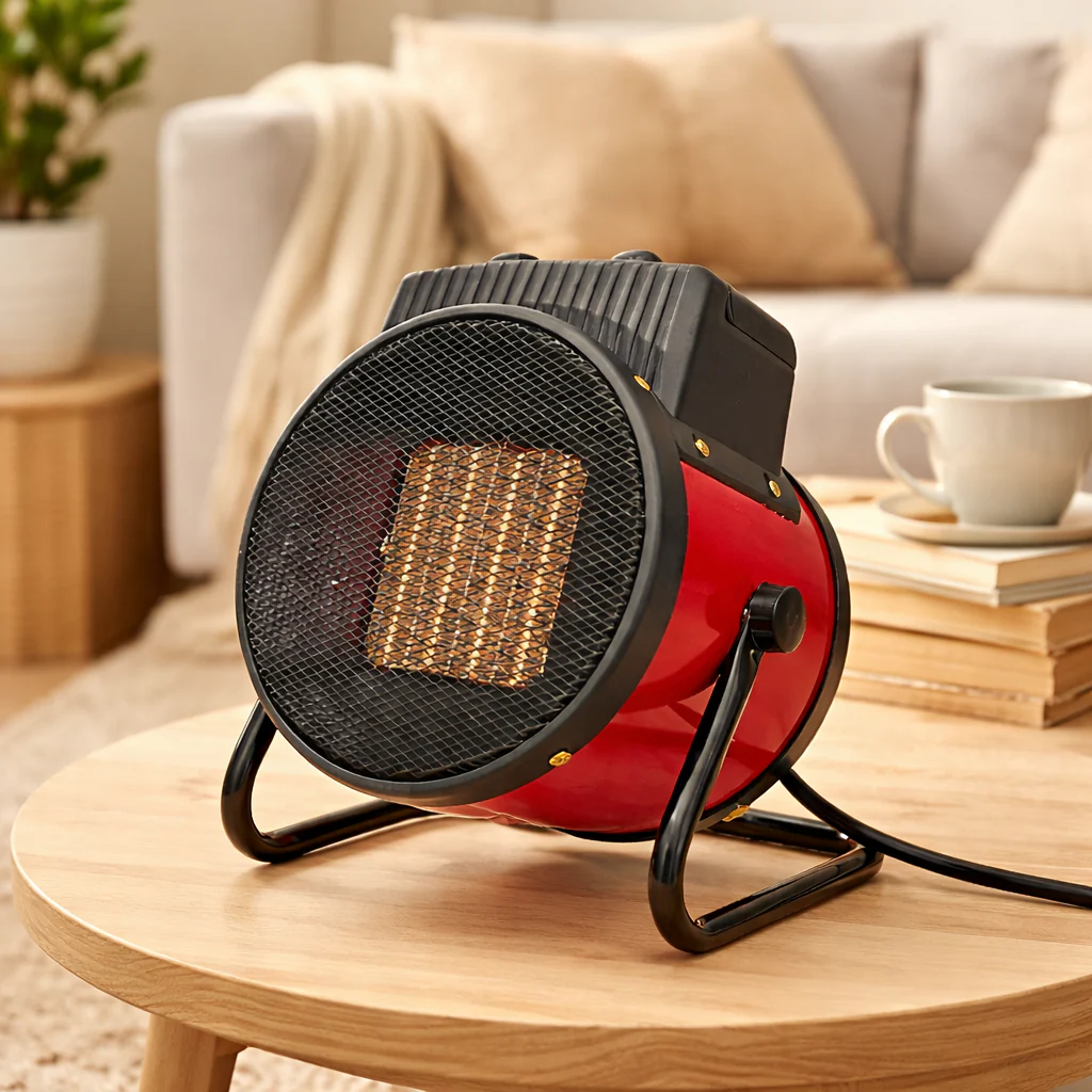 3000W Portable Electric Space Heater with Thermostat Fan & Safety - Image 7