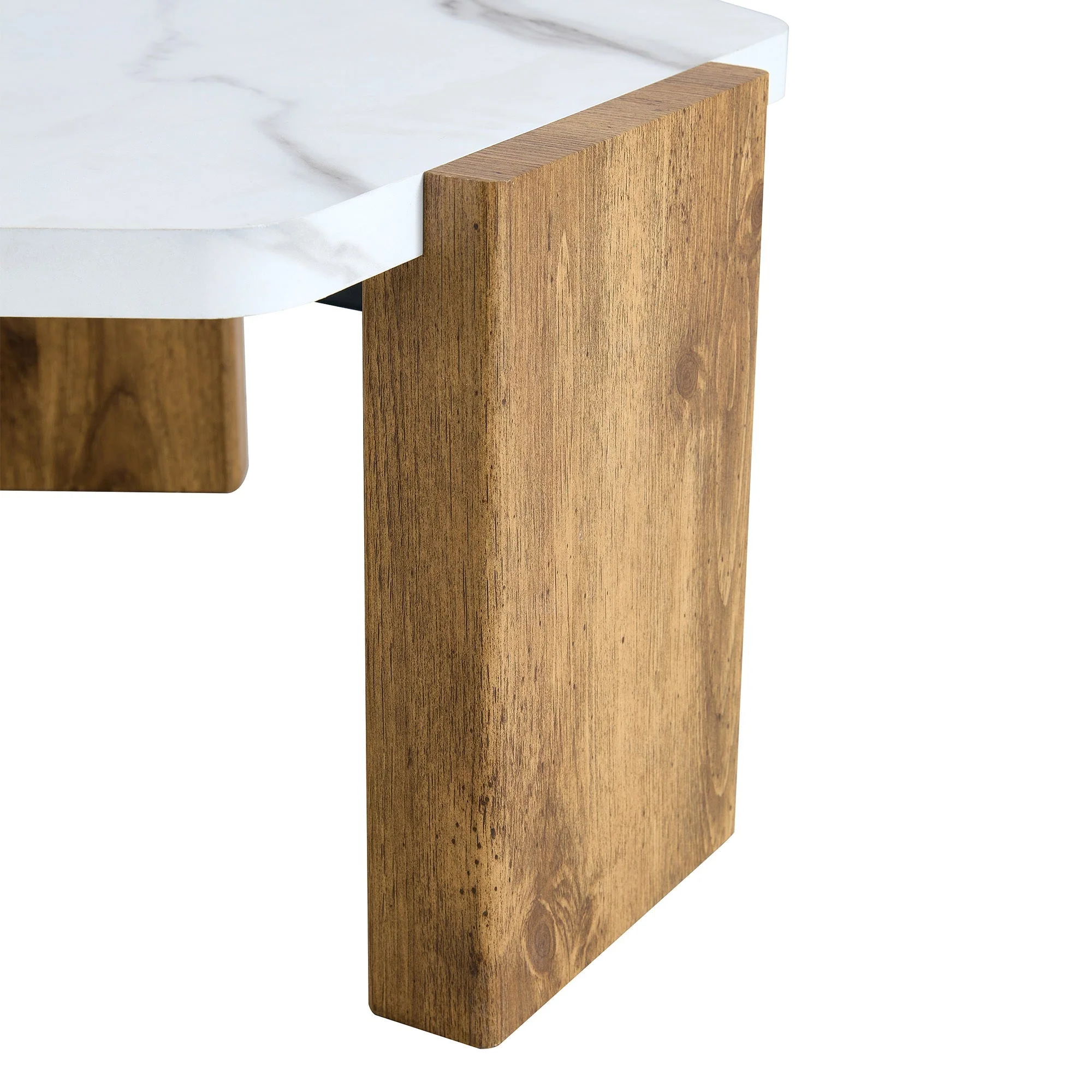 31-Inch Modern-Style Hexagonal Coffee Table - Image 11