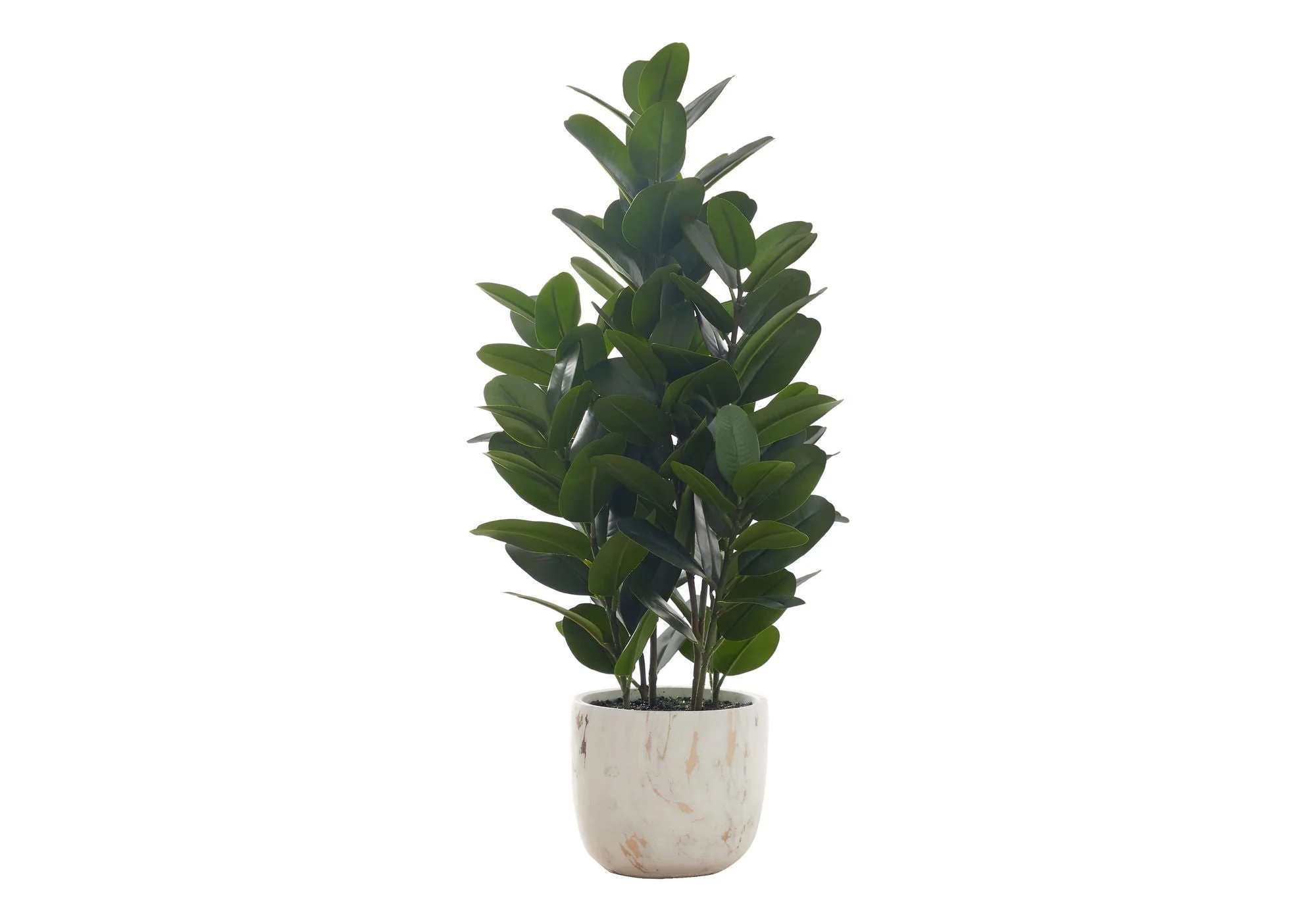 31" Tall, Artificial Plant, Garcinia Tree, Indoor, Faux, Fake, Floor, Greenery, Potted, Real Touch, Decorative - Green / White - Image 3