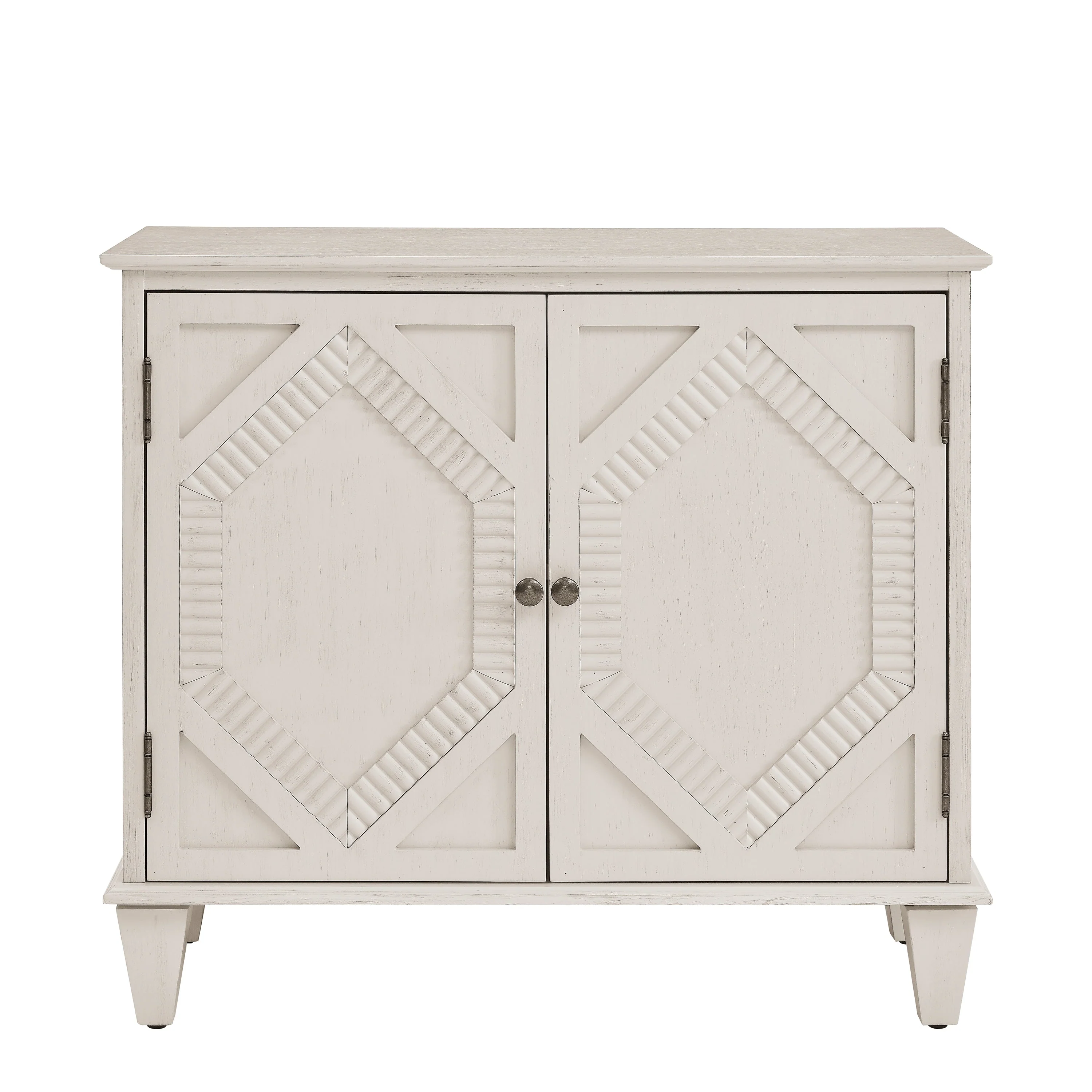 33.6' Retro Wooden Sideboard Buffet Cabinet with Storage - Image 10