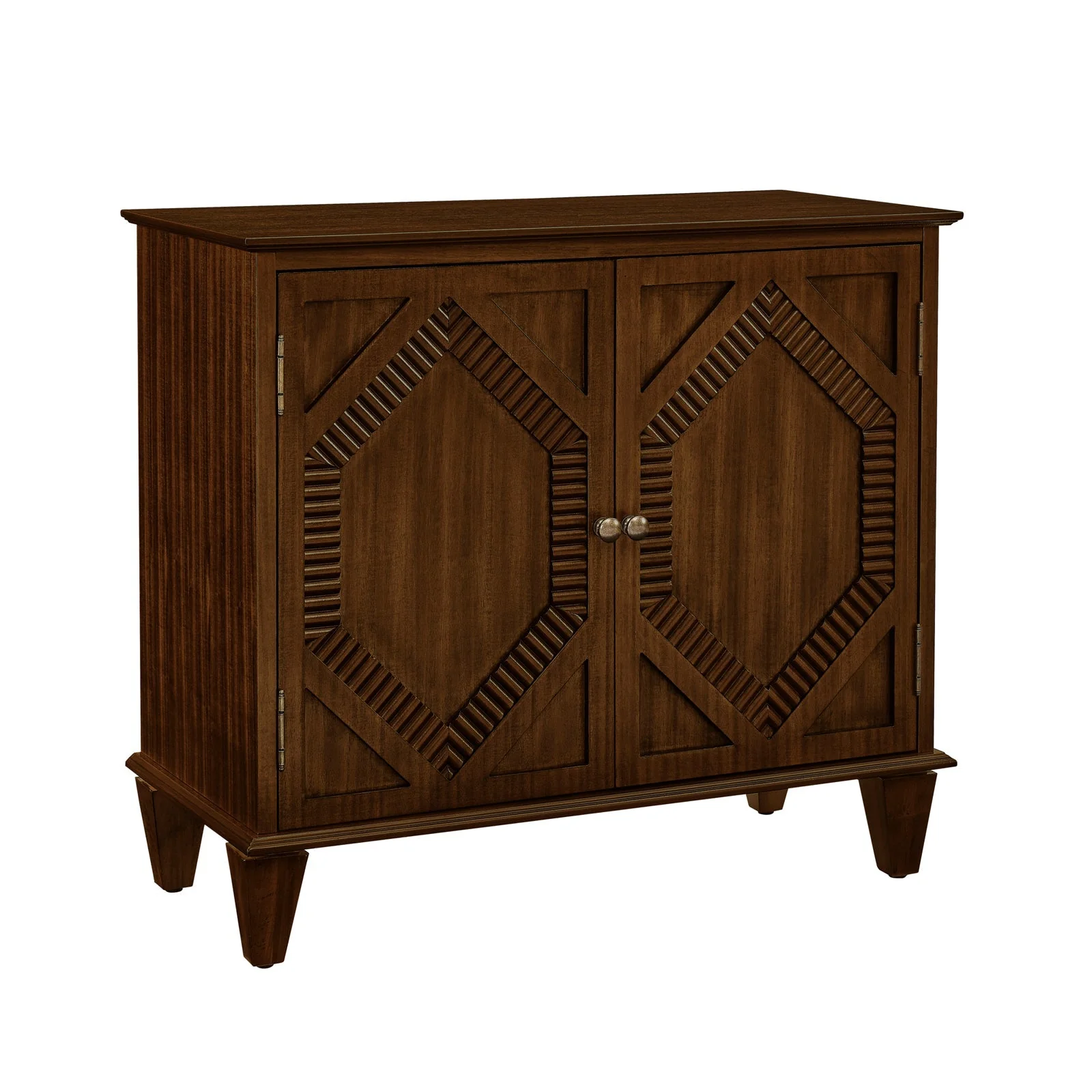 33.6' Retro Wooden Sideboard Buffet Cabinet with Storage - Image 10