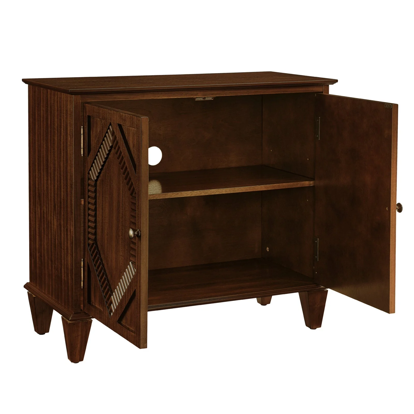 33.6' Retro Wooden Sideboard Buffet Cabinet with Storage - Image 12