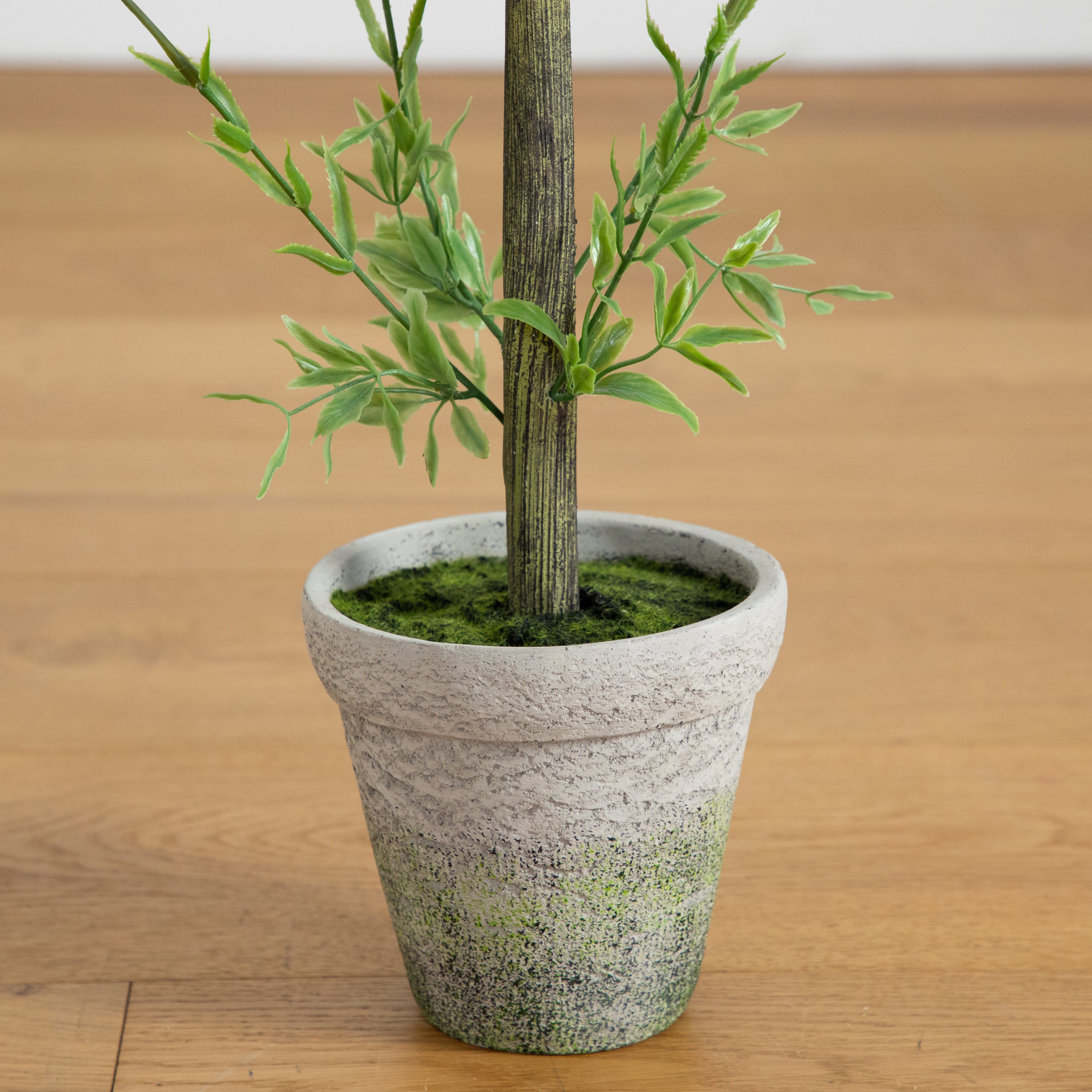 34” Lavender Topiary Artificial Tree - Image 3