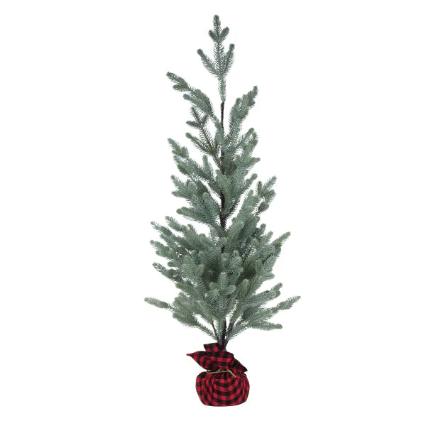 35" Fir Tree with Burlap Base - Image 2