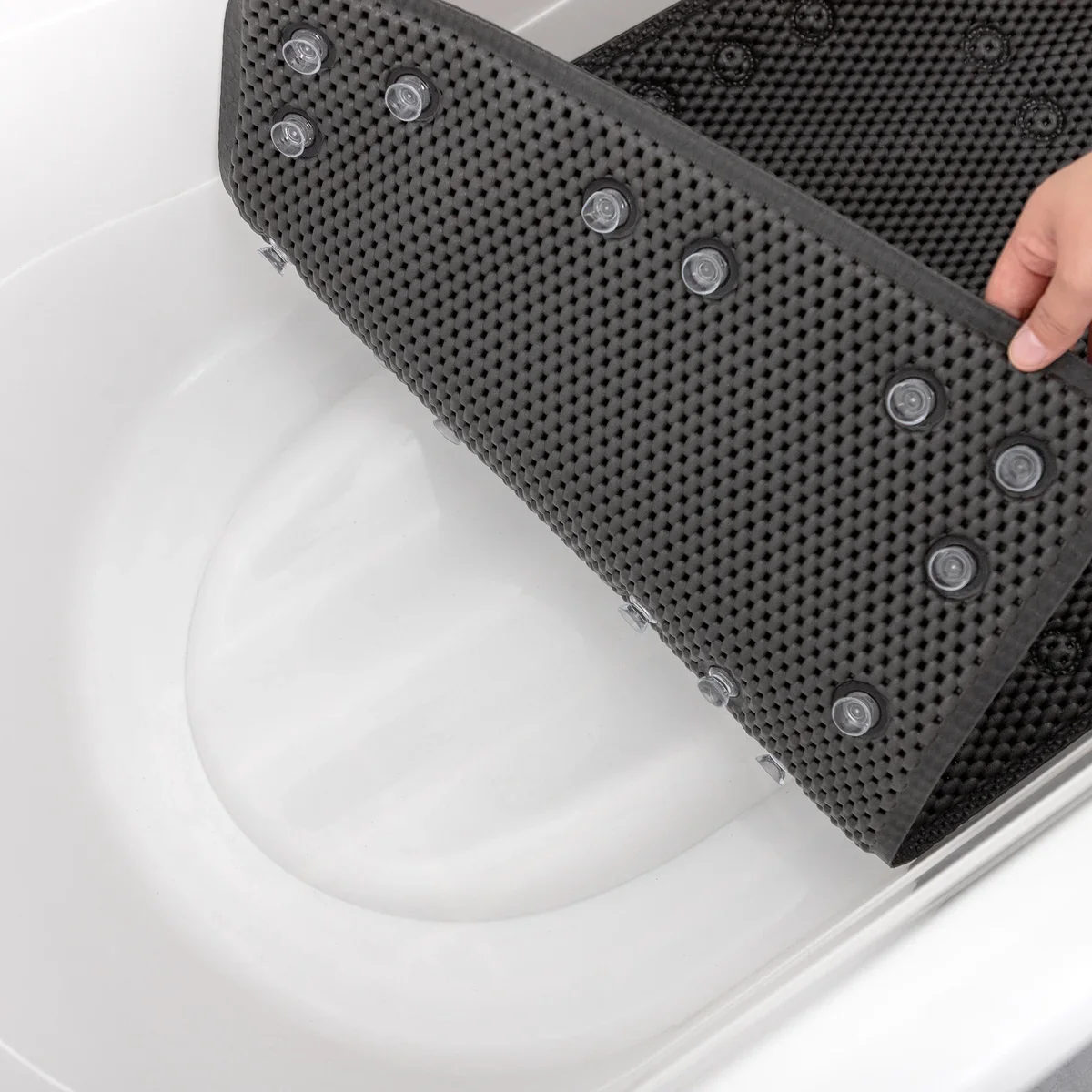 36 in. x 17 in. Non-Skid Double Foam Bath Mat with 58 Suction Cups - Image 10