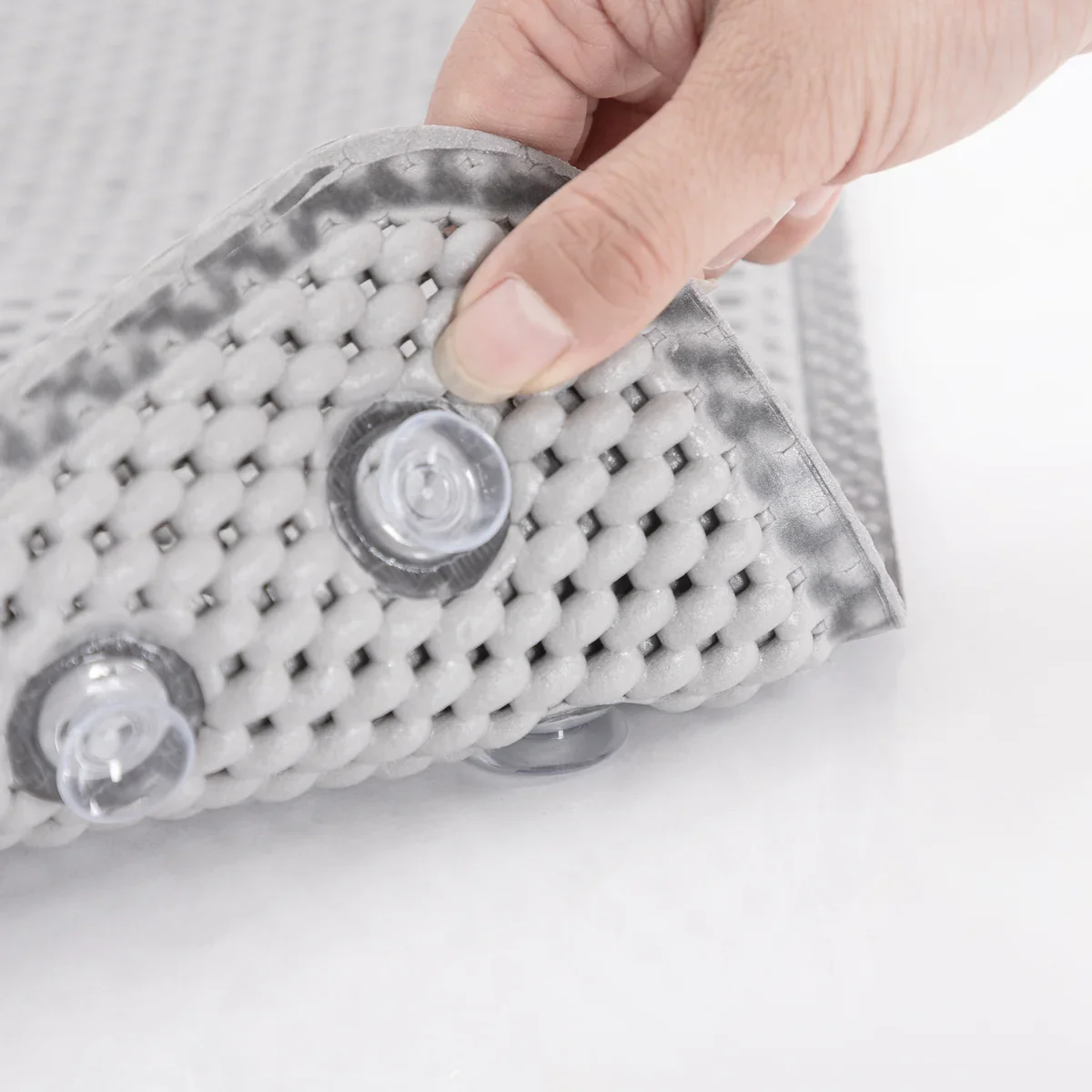 36 in. x 17 in. Non-Skid Double Foam Bath Mat with 58 Suction Cups - Image 15