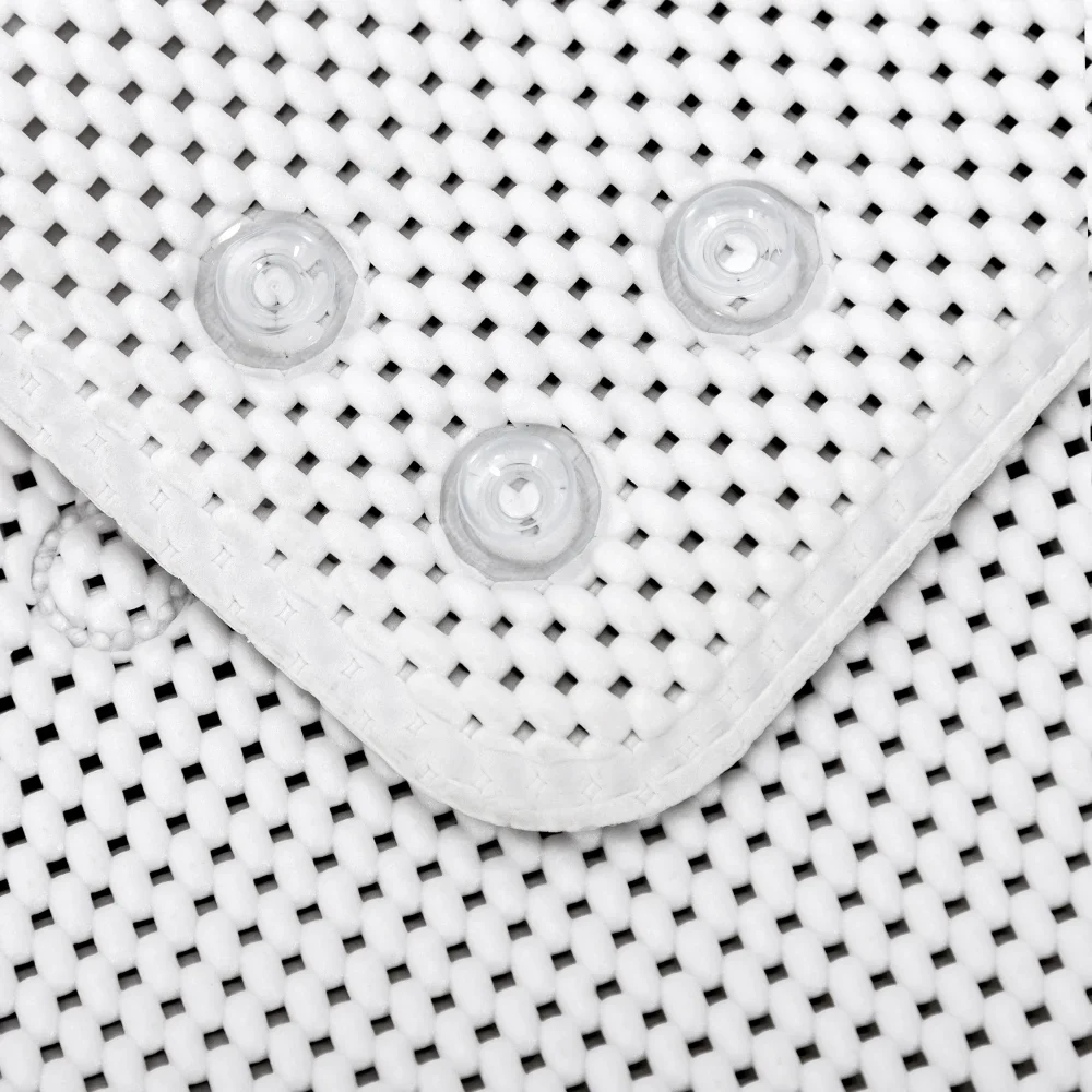 36 in. x 17 in. Non-Skid Double Foam Bath Mat with 58 Suction Cups - Image 25