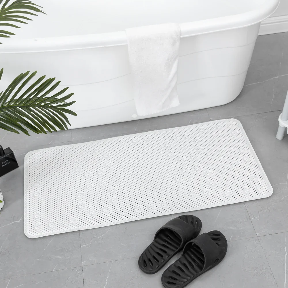 36 in. x 17 in. Non-Skid Double Foam Bath Mat with 58 Suction Cups - Image 27