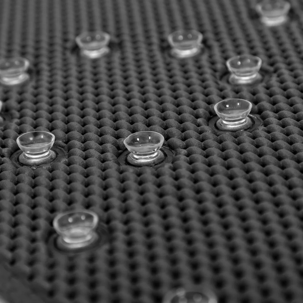 36 in. x 17 in. Non-Skid Double Foam Bath Mat with 58 Suction Cups - Image 3