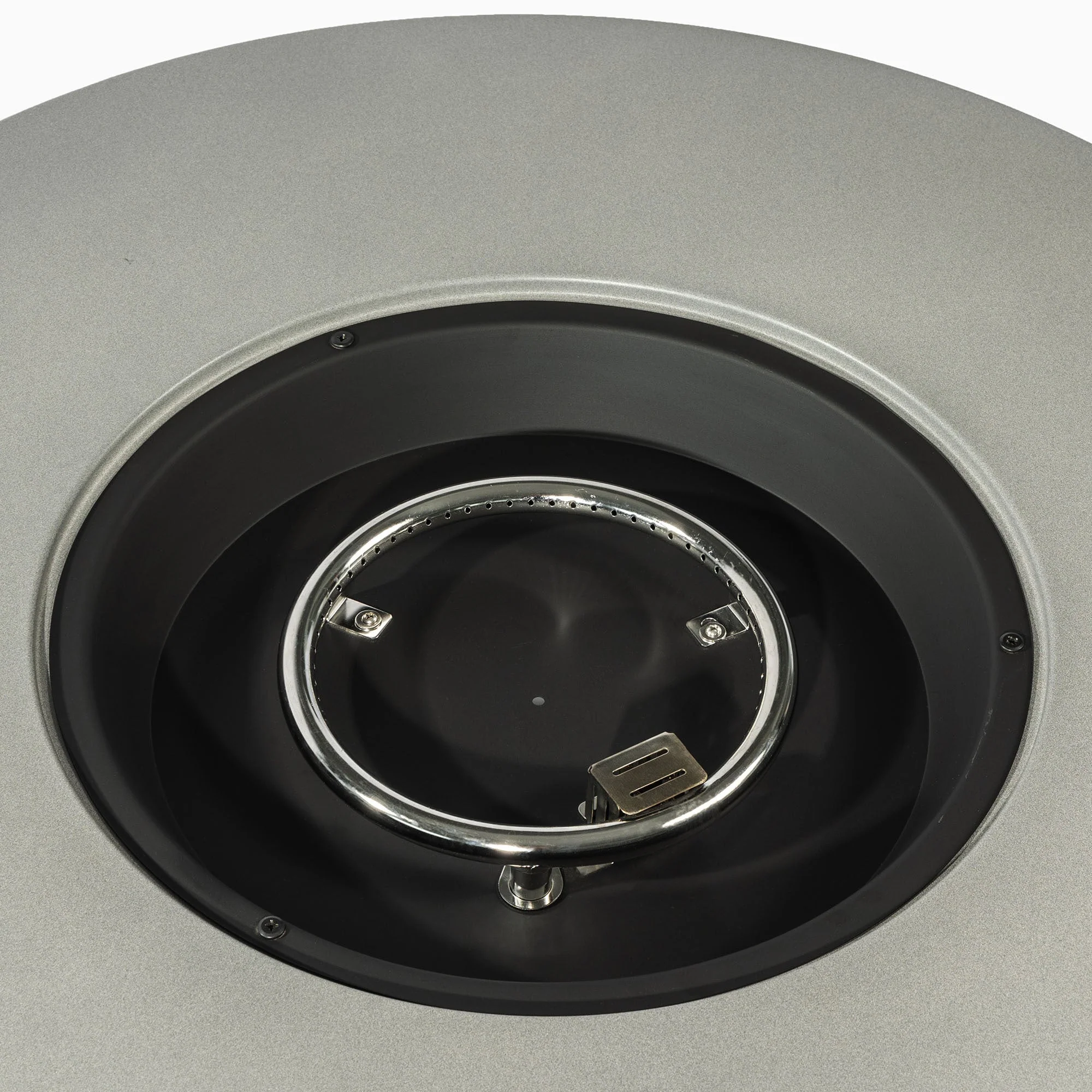 36'' Propane Gas Fire Pit Table - Grey Steel - Image 7