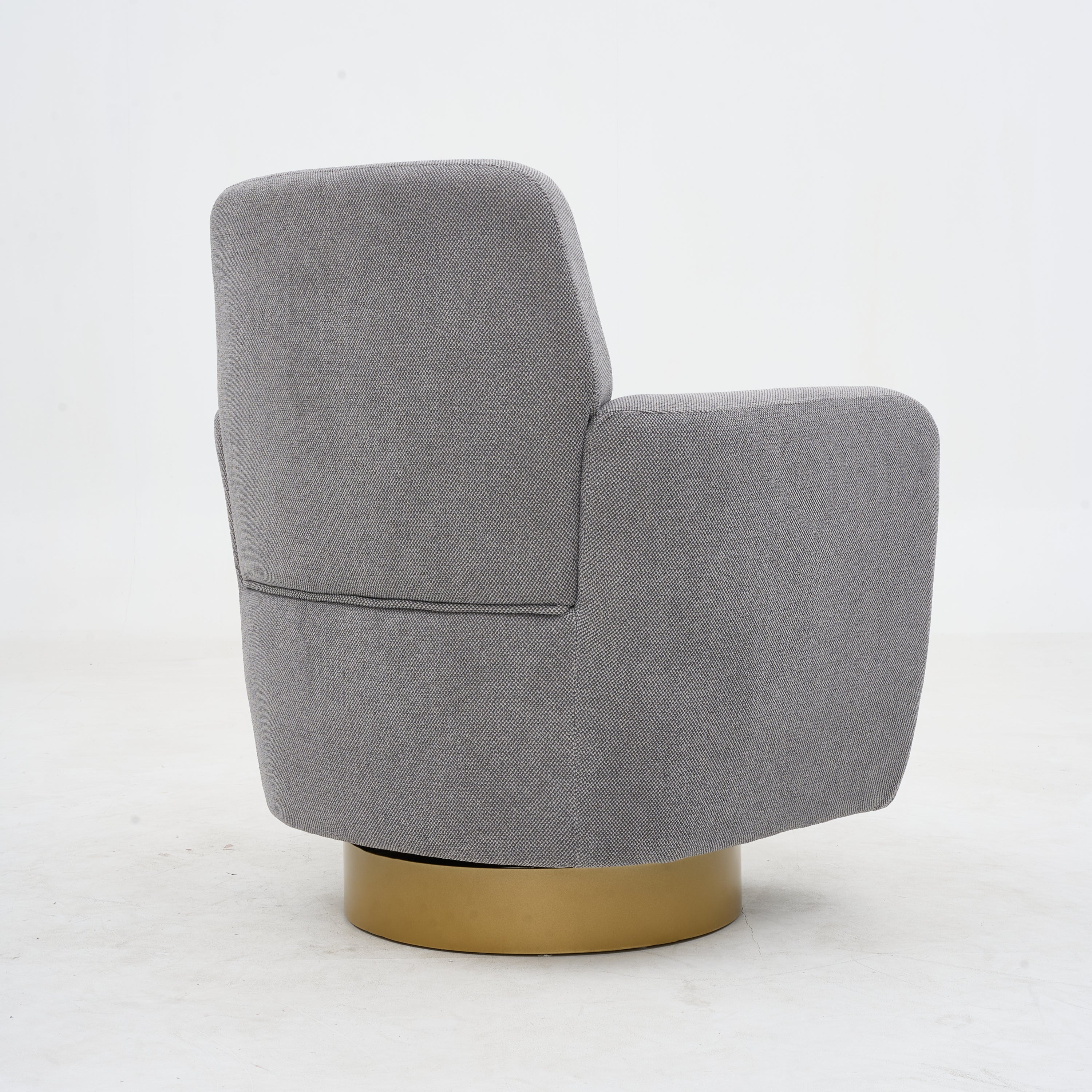 360 Degree Rotation Armchair Cotton Linen - Image 10