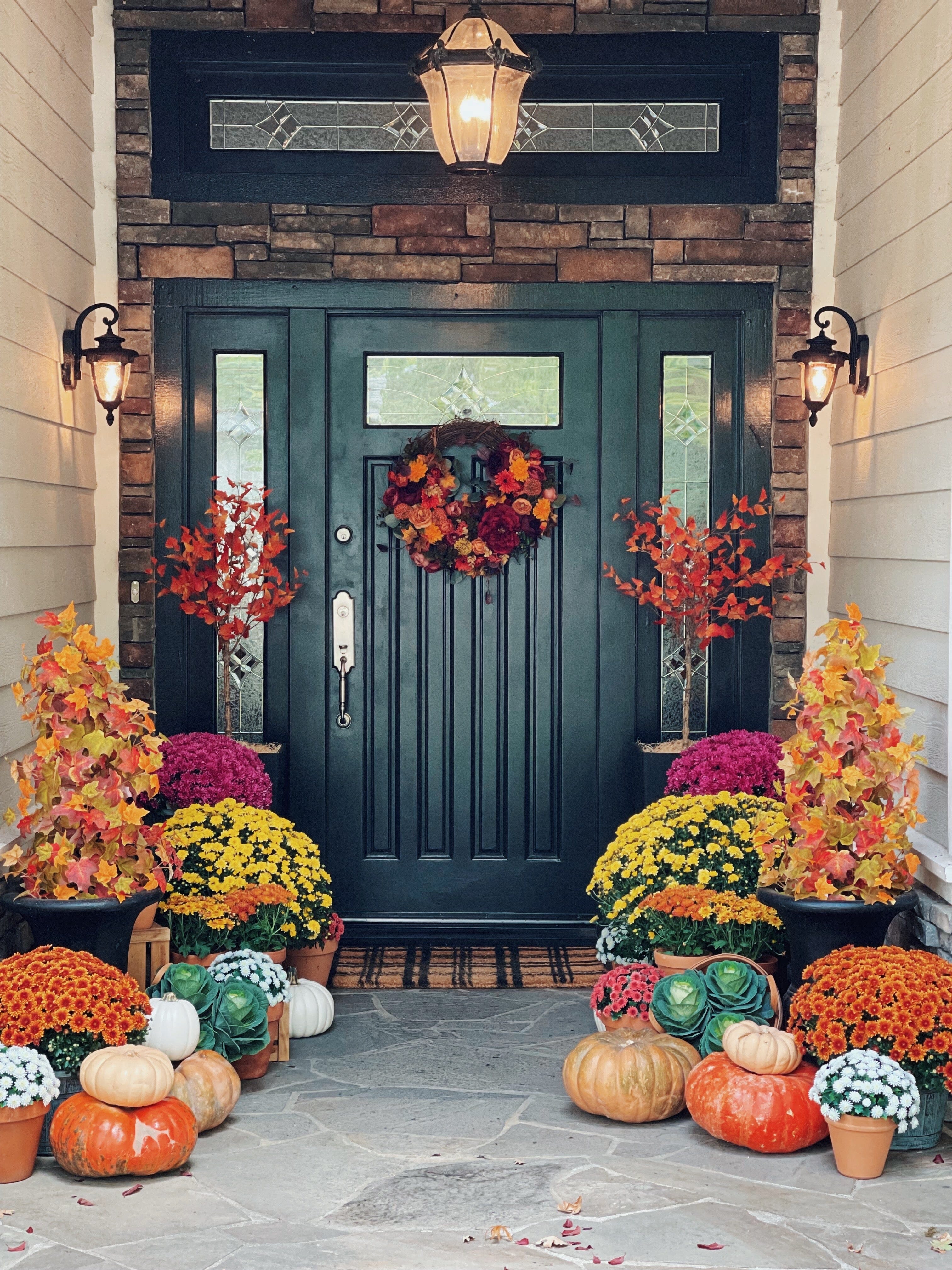 39” Autumn Maple Artificial Tree - Image 2