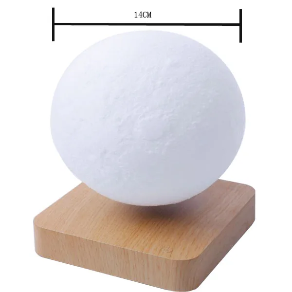 3D Floating Moon Lamp Magnetic Levitating LED Night Light Rotating Desk Decor - Image 8