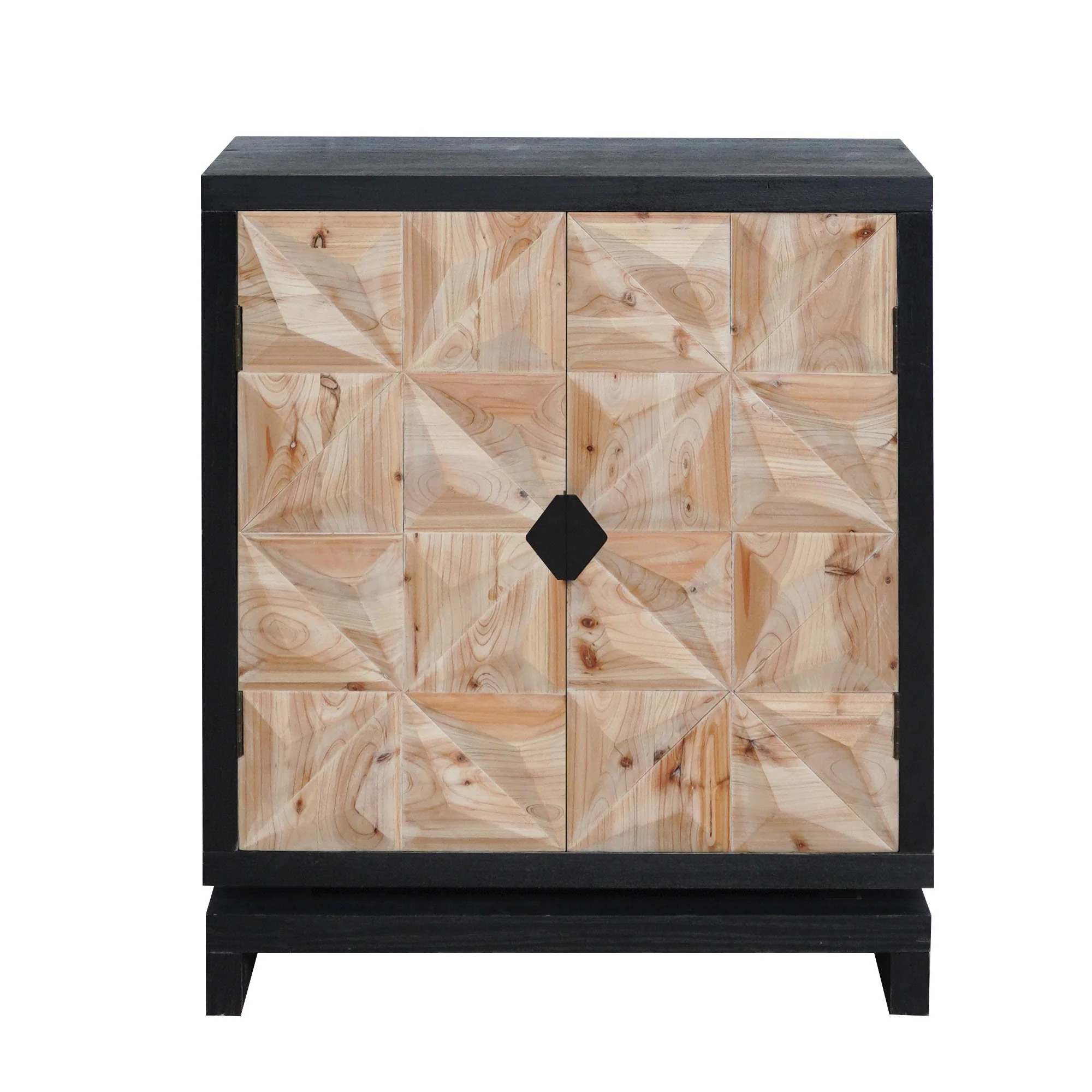 3D Geometric Double-Door Cabinet - Image 13