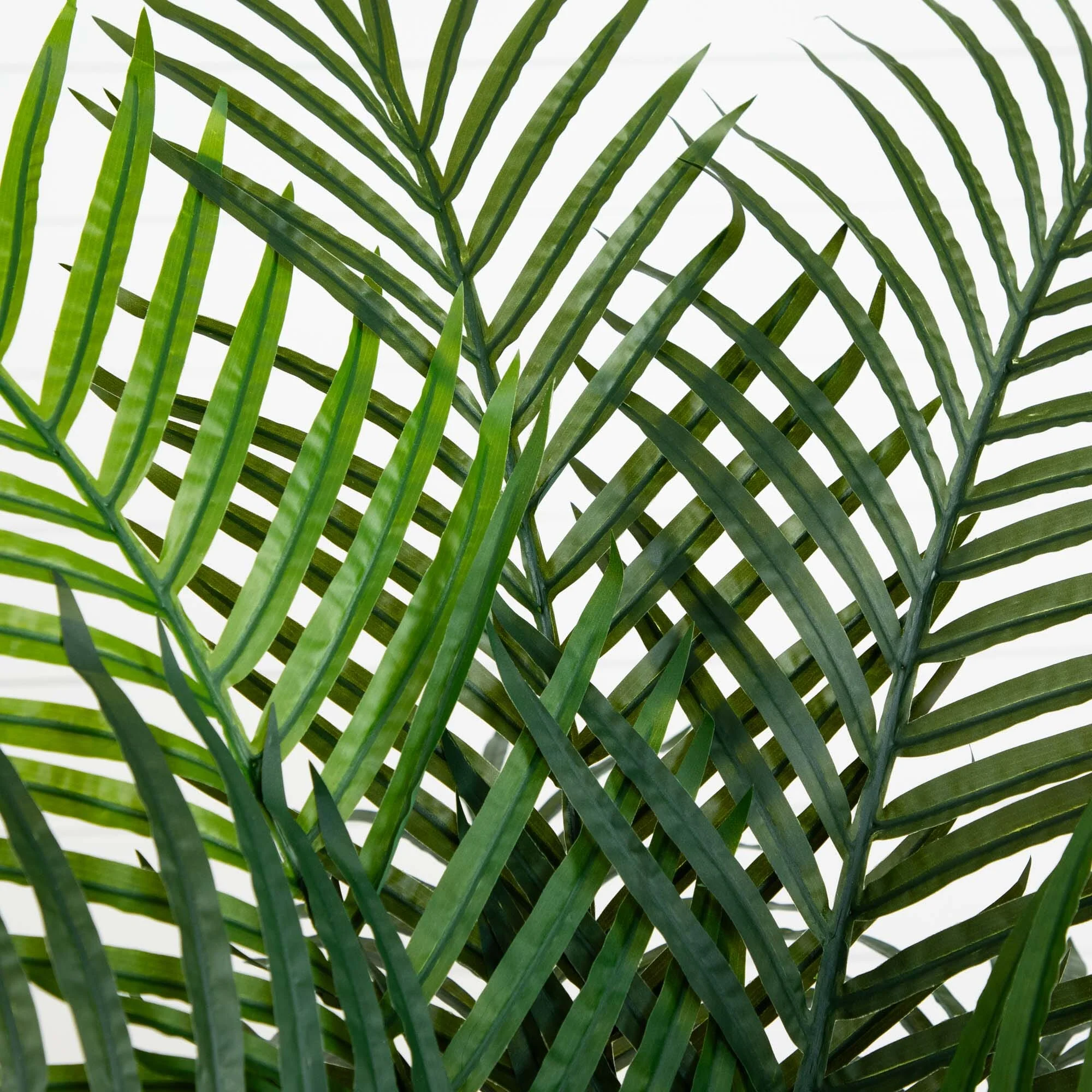 4.5’ Areca Palm Artificial Tree in Sand Colored Planter - Image 2