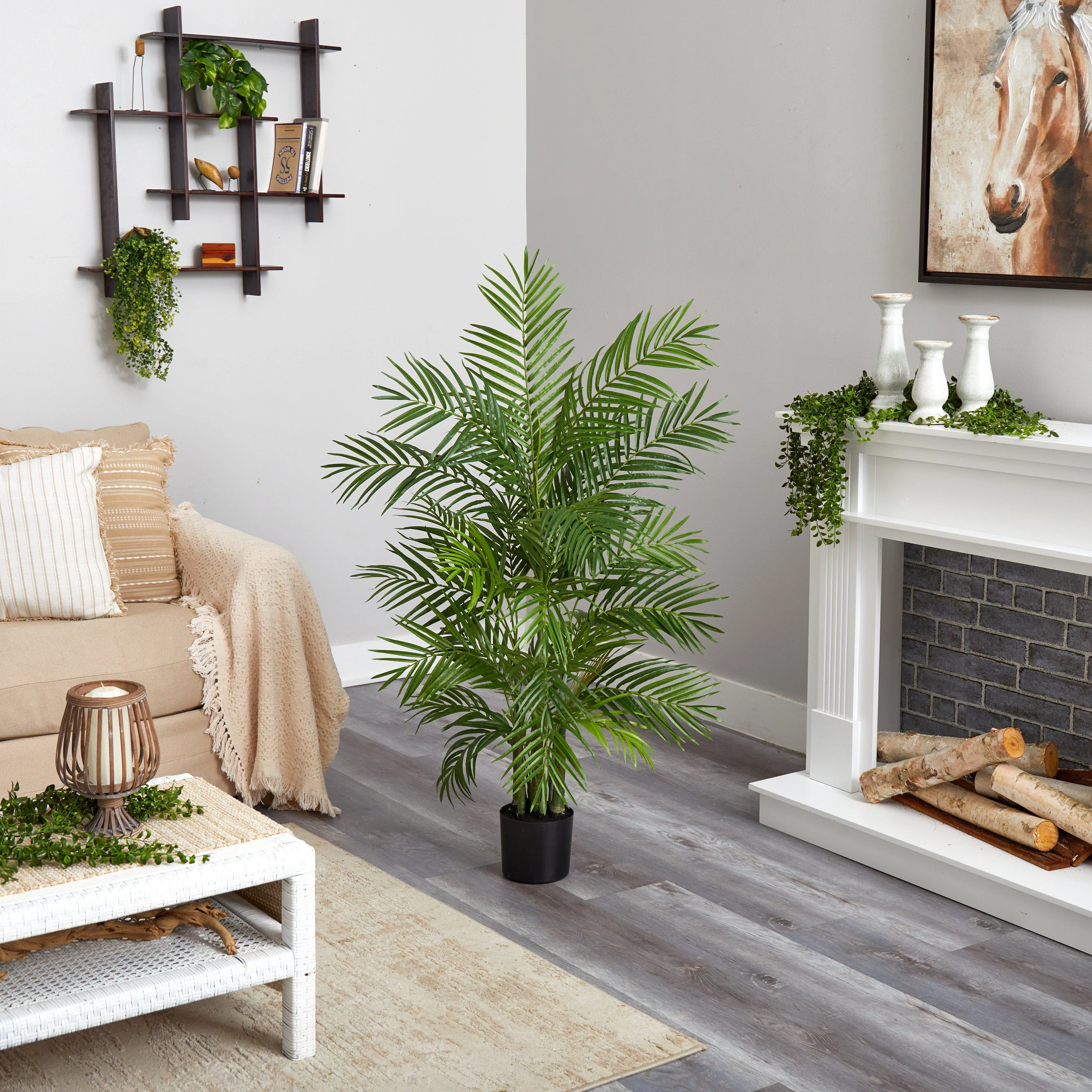 4' Areca Artificial Silk Palm Tree - Image 4