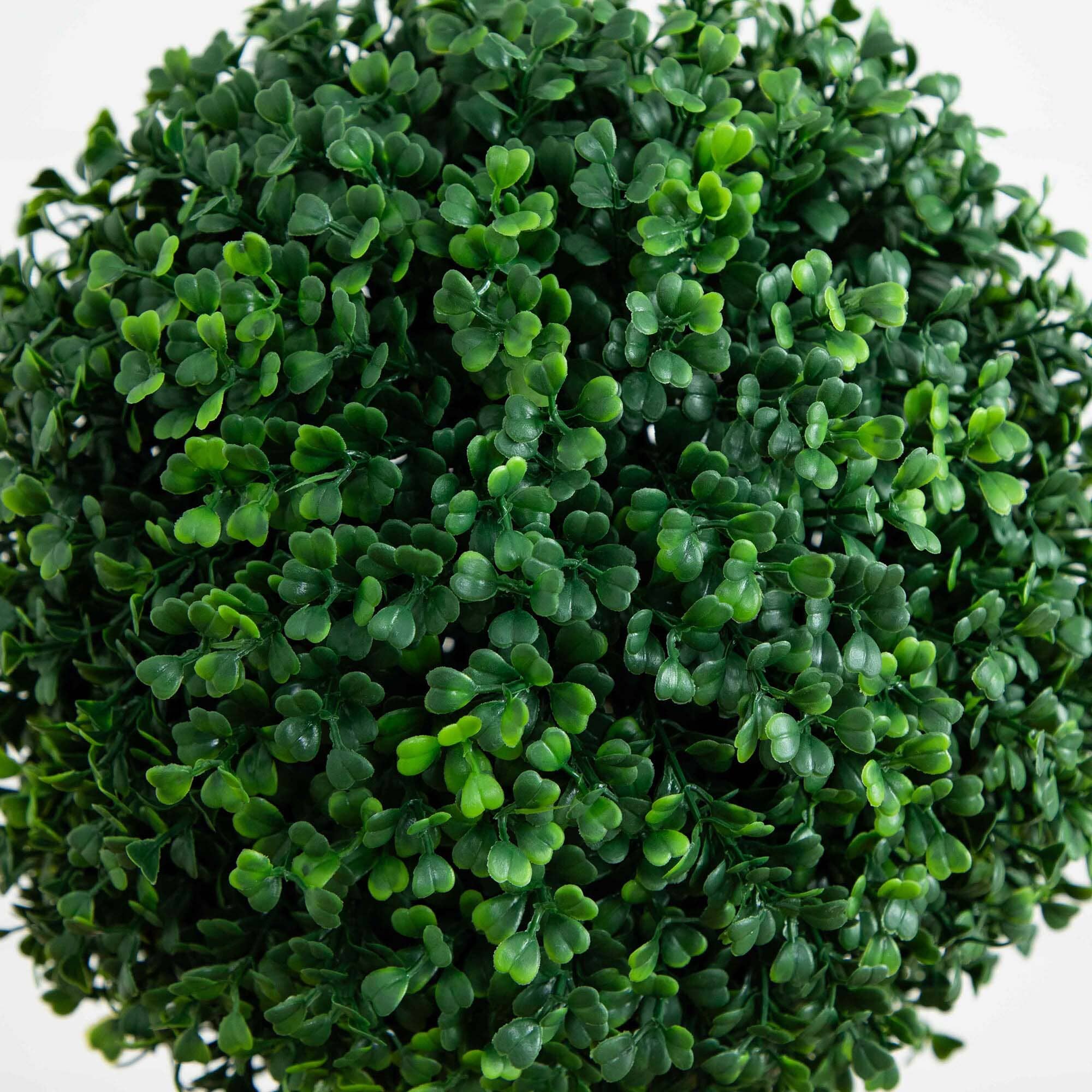 4’ Artificial Triple Ball Boxwood Topiary Tree (Indoor/Outdoor) - Image 2