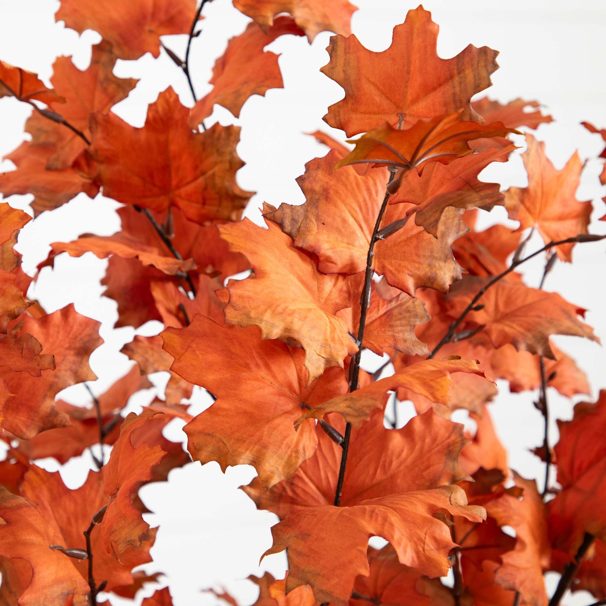 4’ Autumn Smoky Maple Artificial Fall Tree - Image 2