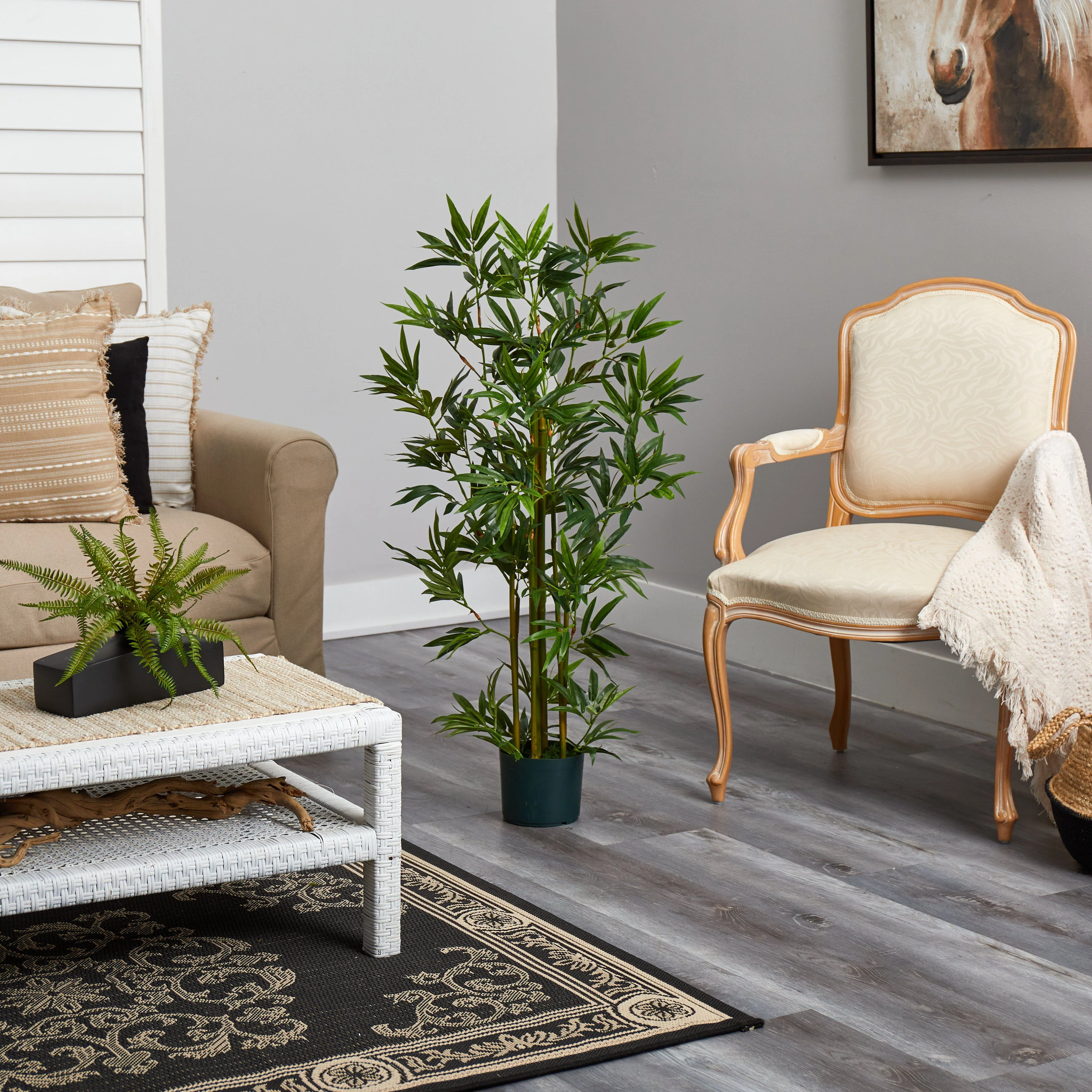 4' Bamboo Silk Plant - Image 4