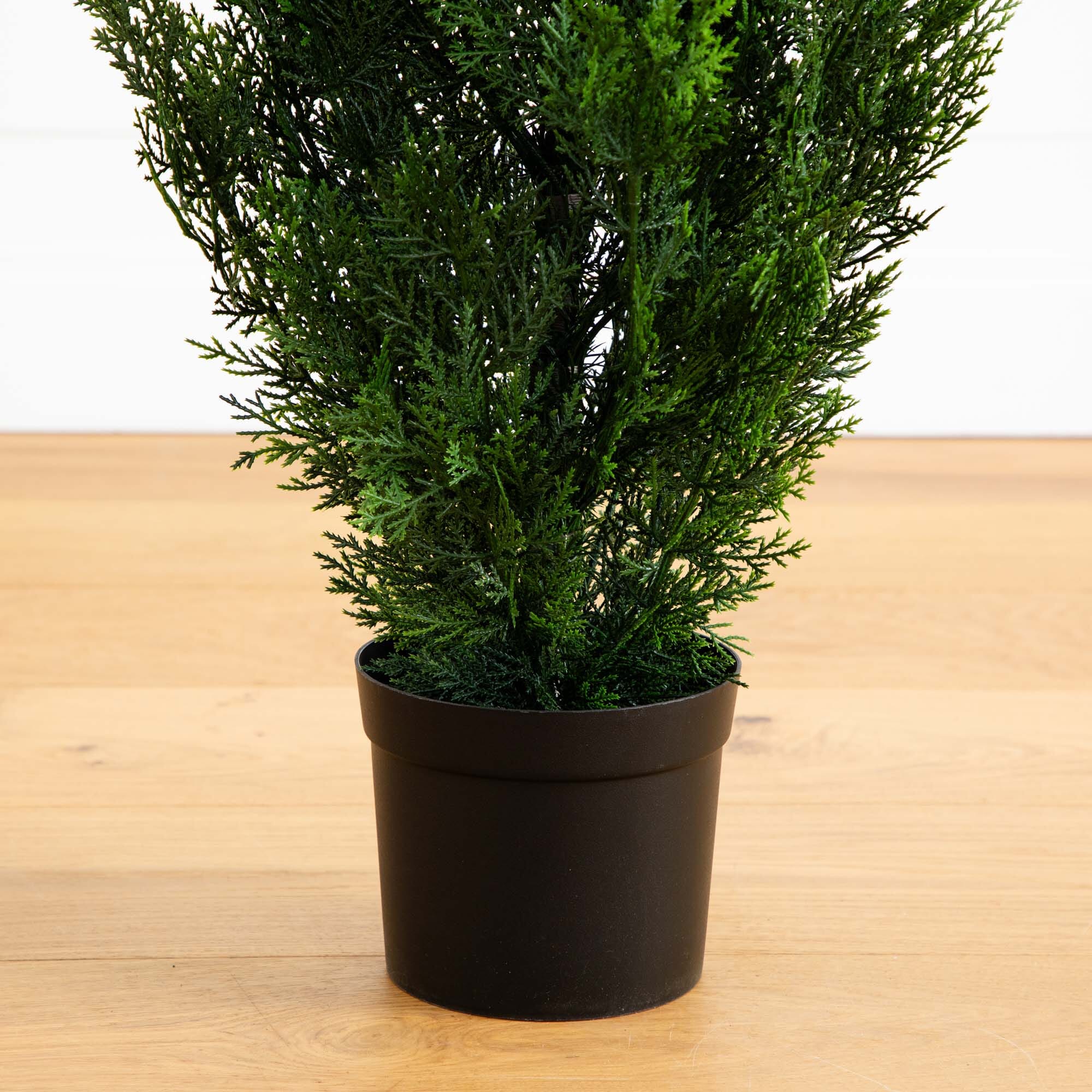 4' Cedar Tree Silk Tree (Indoor/Outdoor) - Image 3