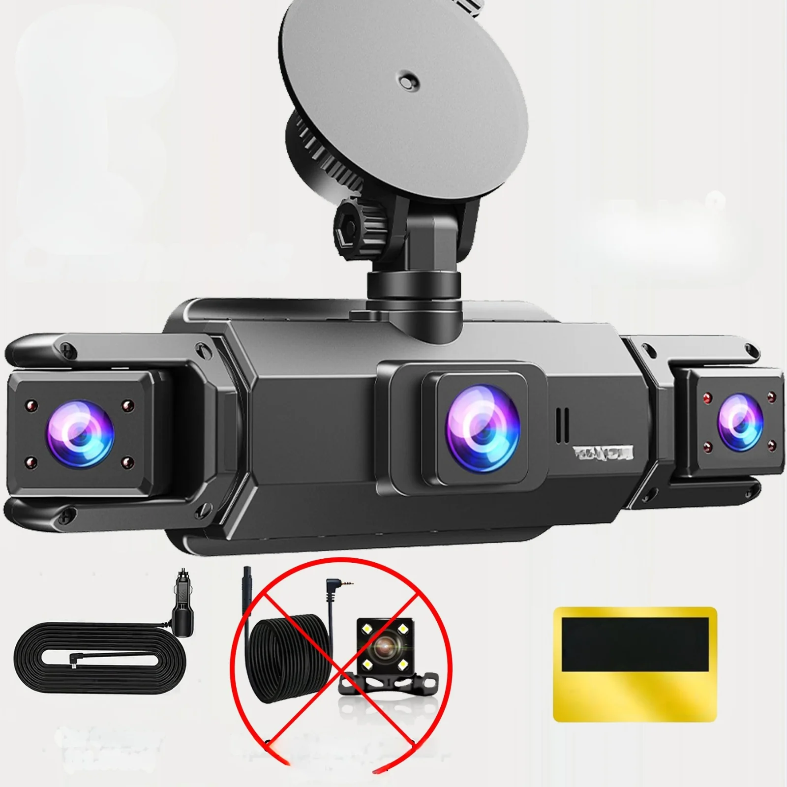4 Channel 360 Dash Cam Car DVR Front Rear Left Right Camera Parking Monitor - Image 11