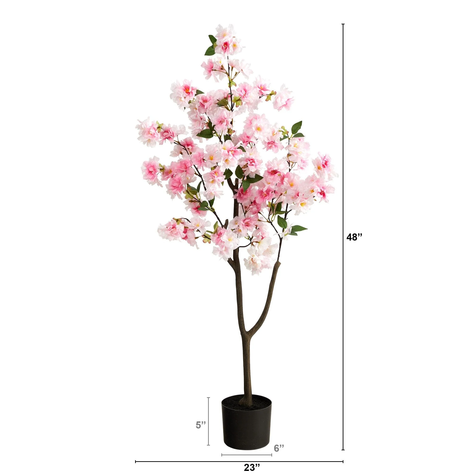 4’ Cherry Blossom Artificial Tree - Image 2