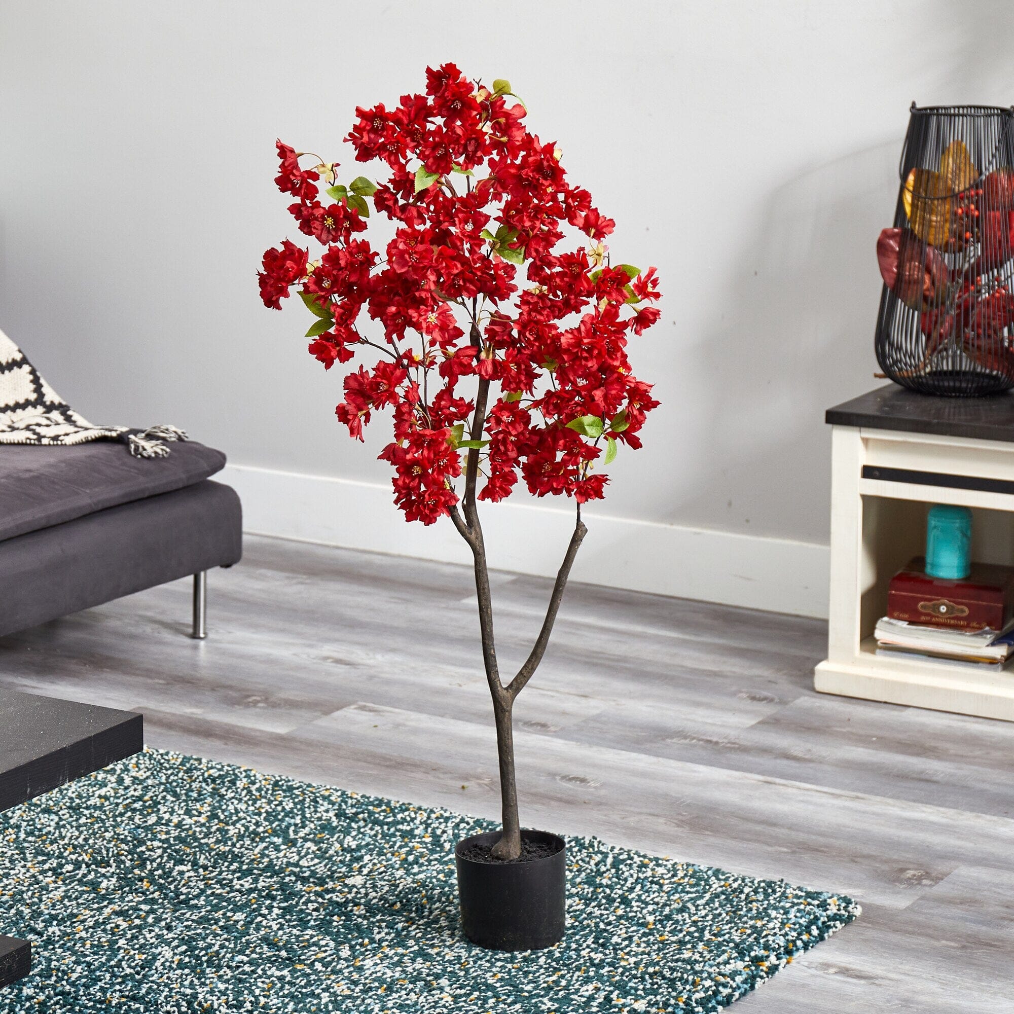 4’ Cherry Blossom Artificial Tree - Image 7