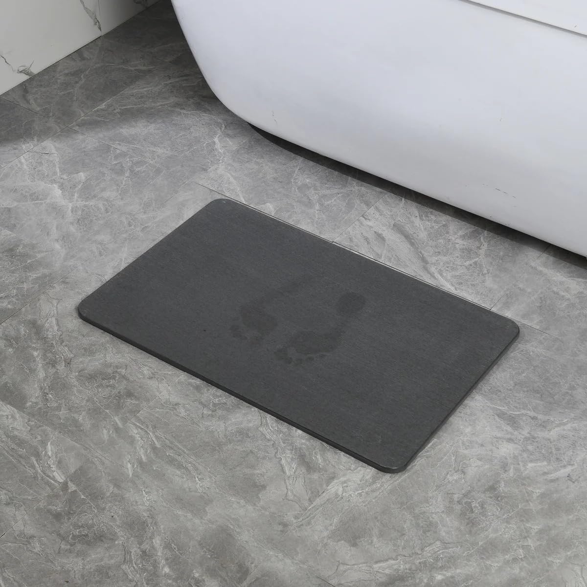 4 Colors! - 24" x 15" Diatomaceous Quick-Drying Stone Bath Mat - Image 12