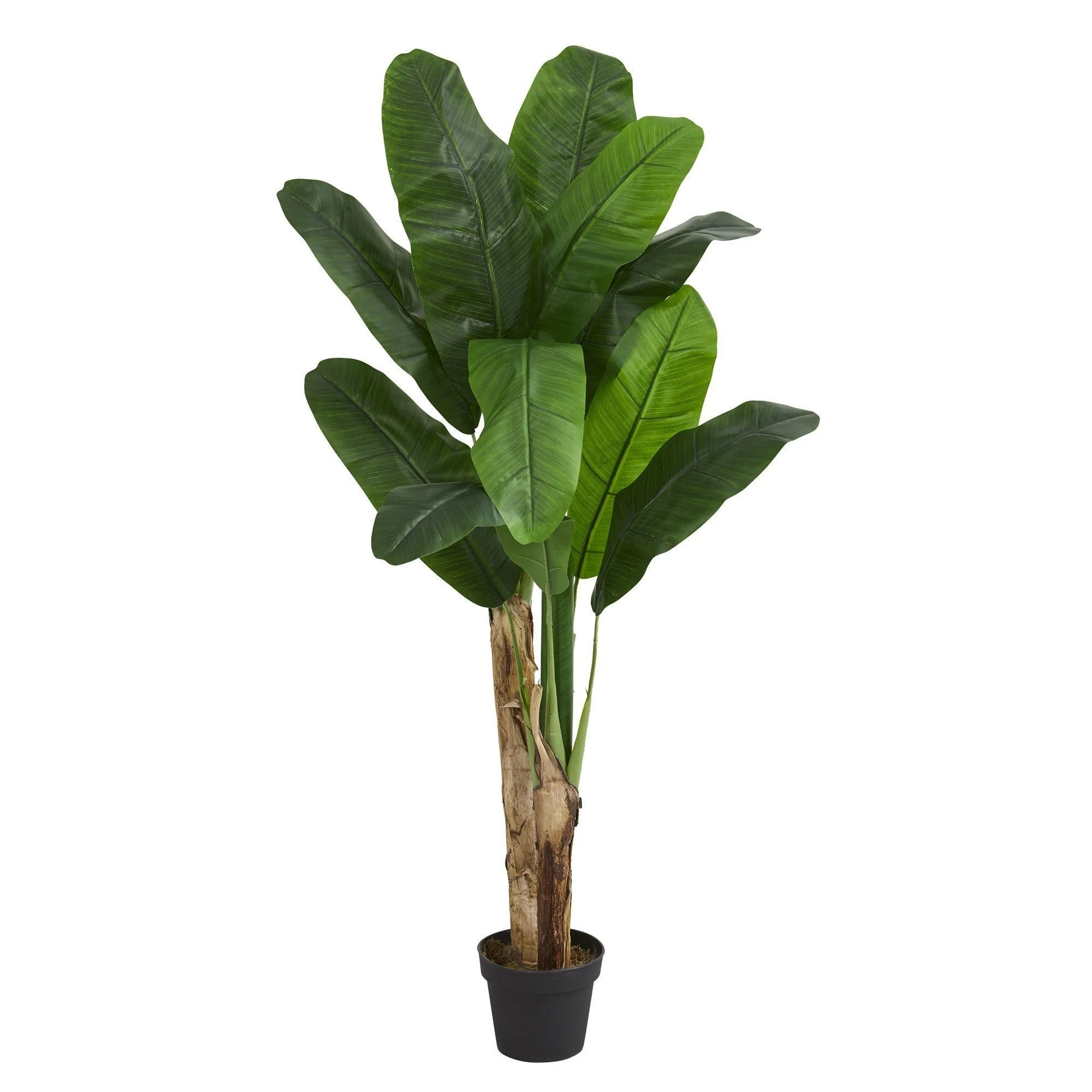 4’ Double Stalk Banana Artificial Tree - Image 4