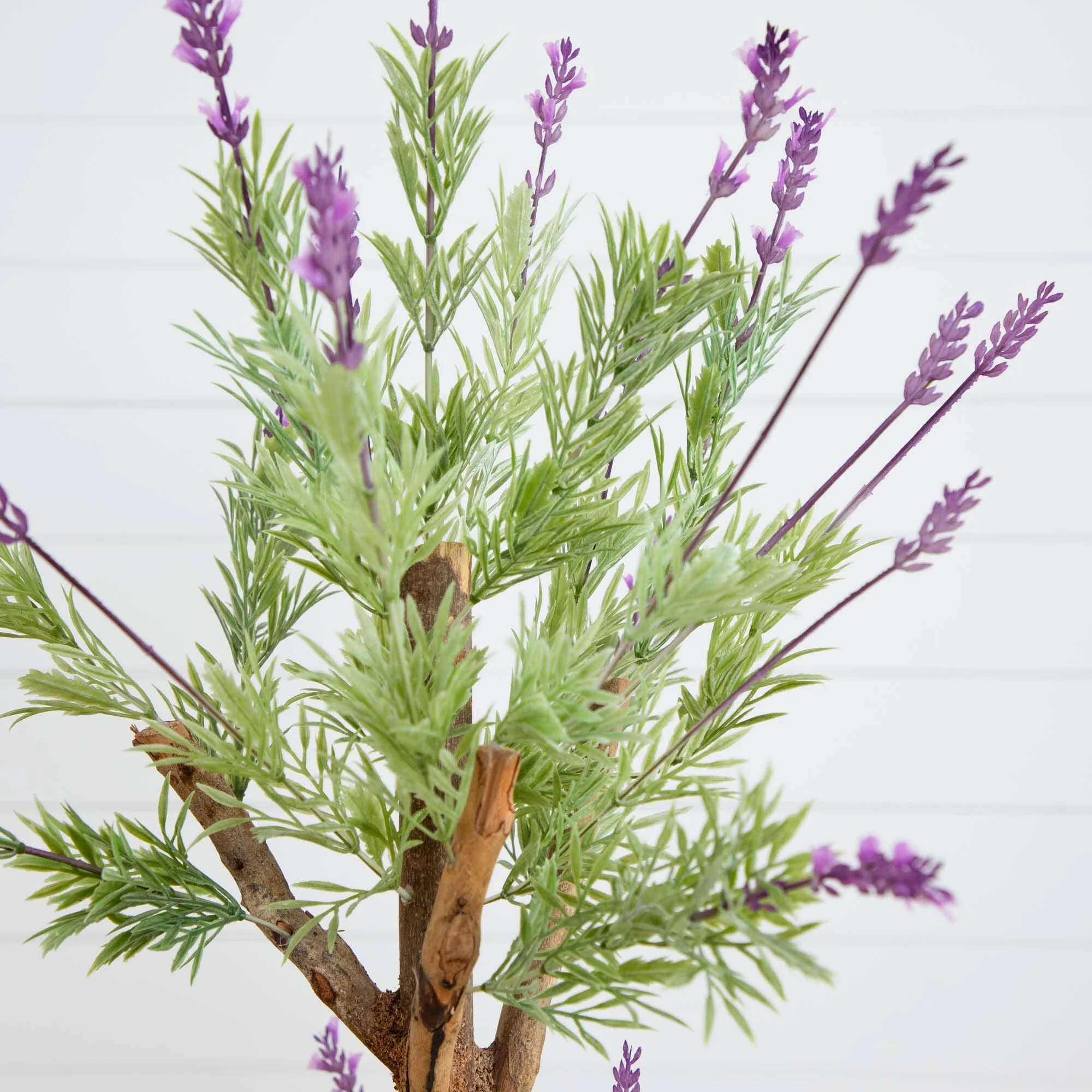 4' Lavender Topiary Silk Tree - Image 2
