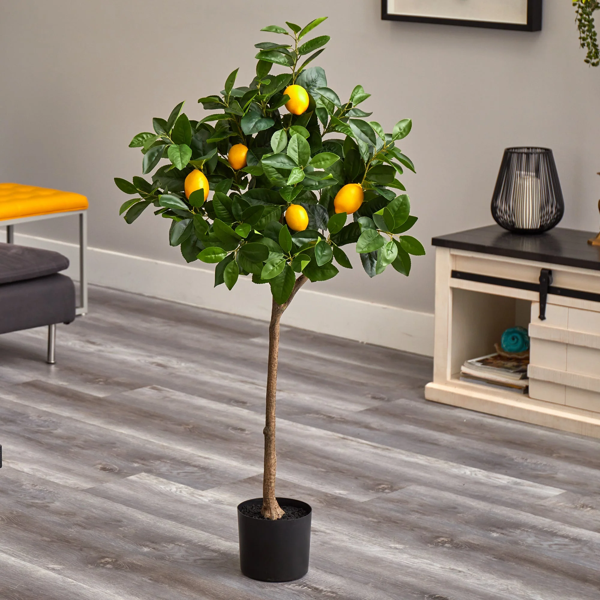 4’ Lemon Tree Artificial - Image 3