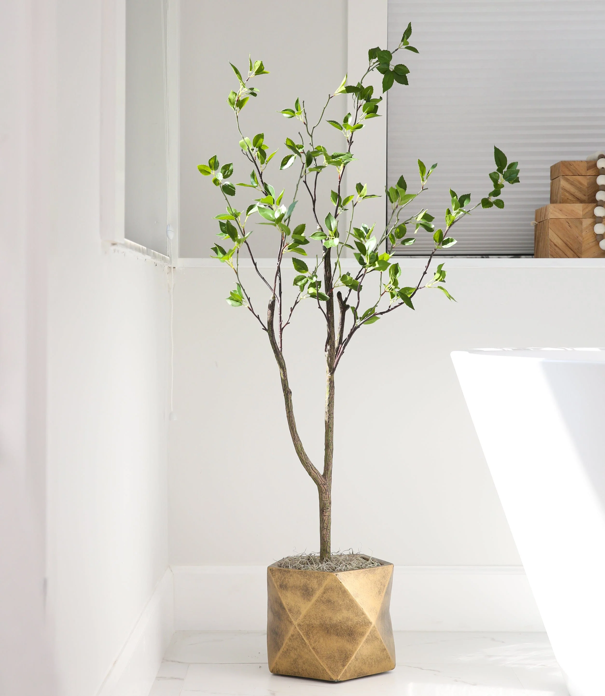 4' Minimalist Citrus Artificial Tree - Image 3