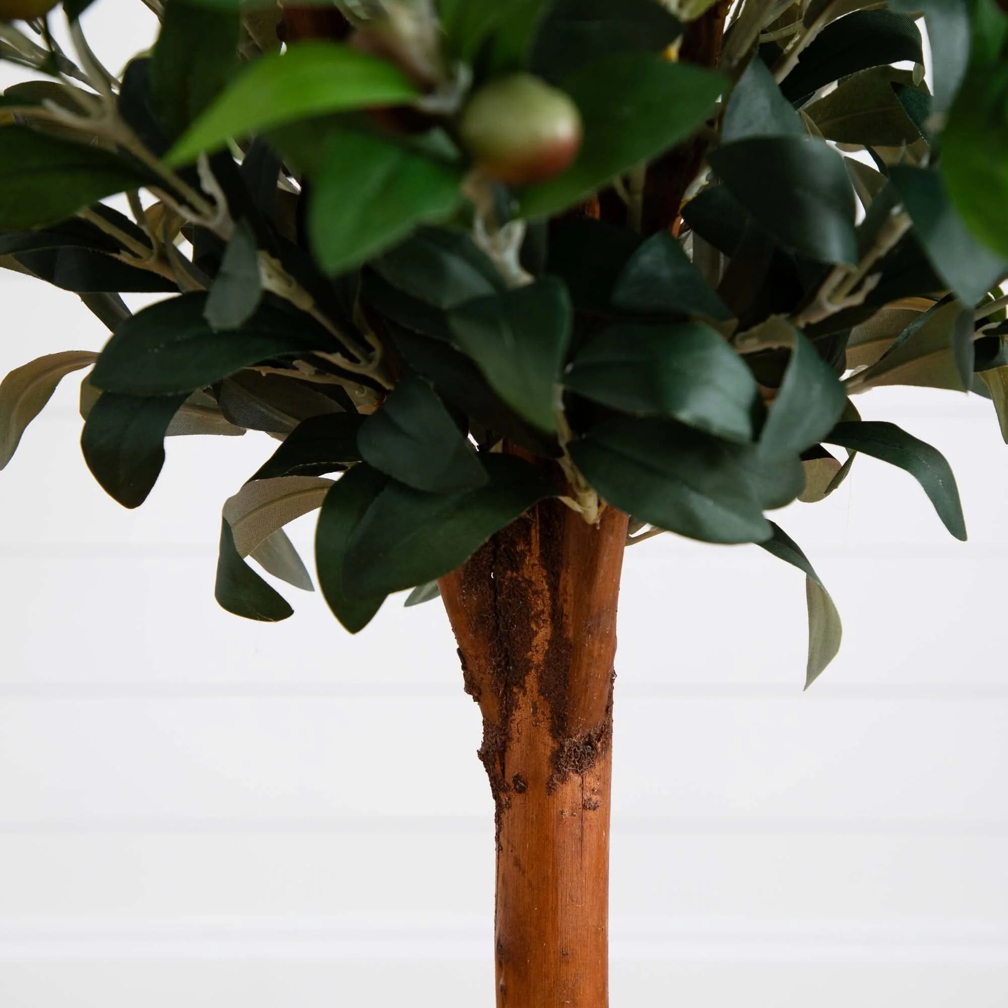 4’ Olive Topiary Silk Tree - Image 3