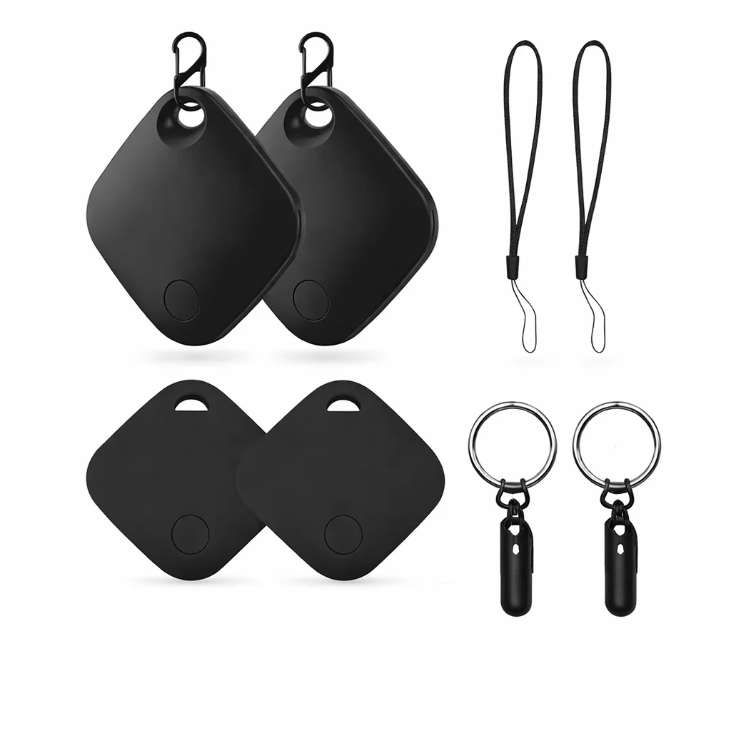 4 Pack Bluetooth GPS Tracker Smart Tag Locator for Keys Pets Cars Find My - Image 8