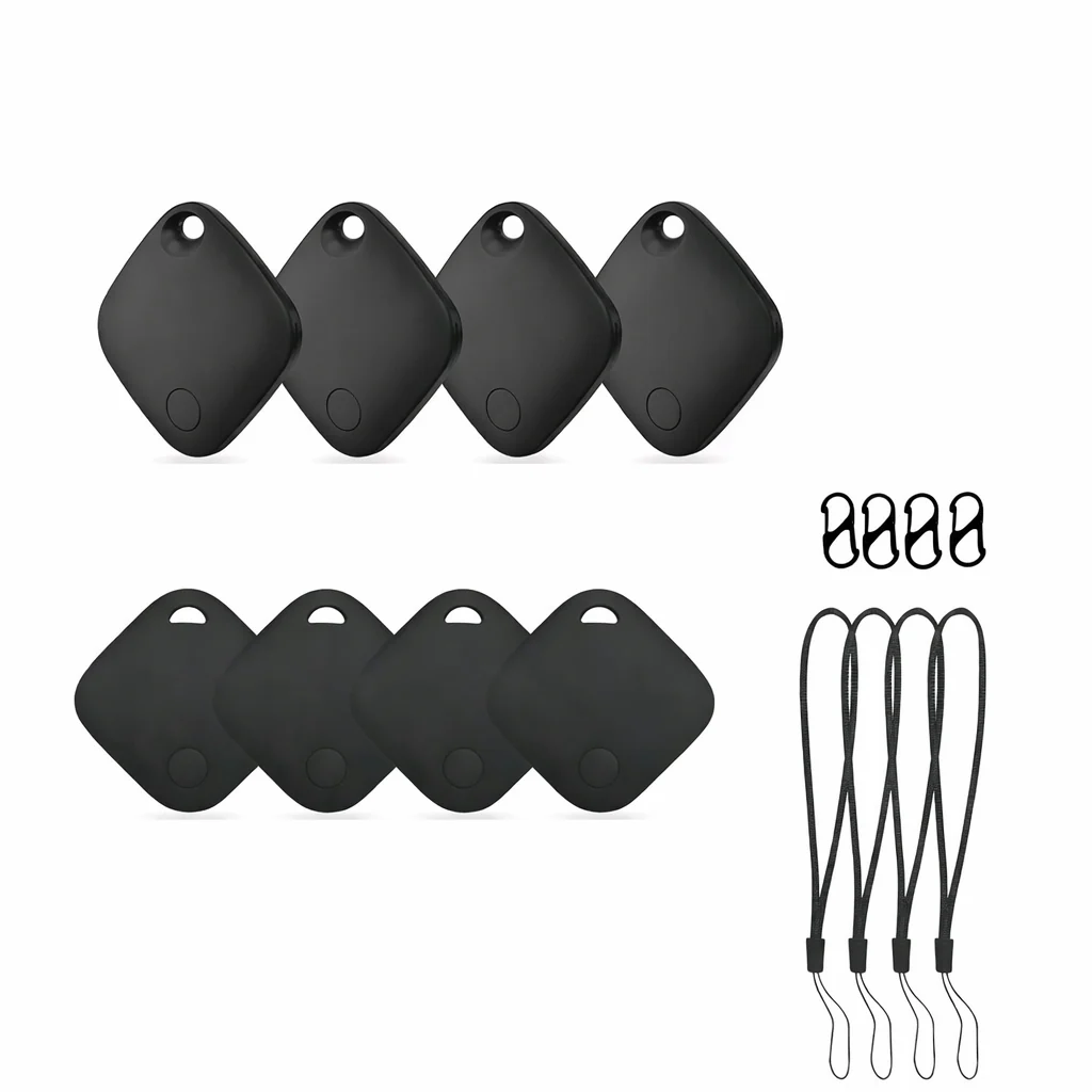 4 Pack Bluetooth GPS Tracker Smart Tag Locator for Keys Pets Cars Find My - Image 9