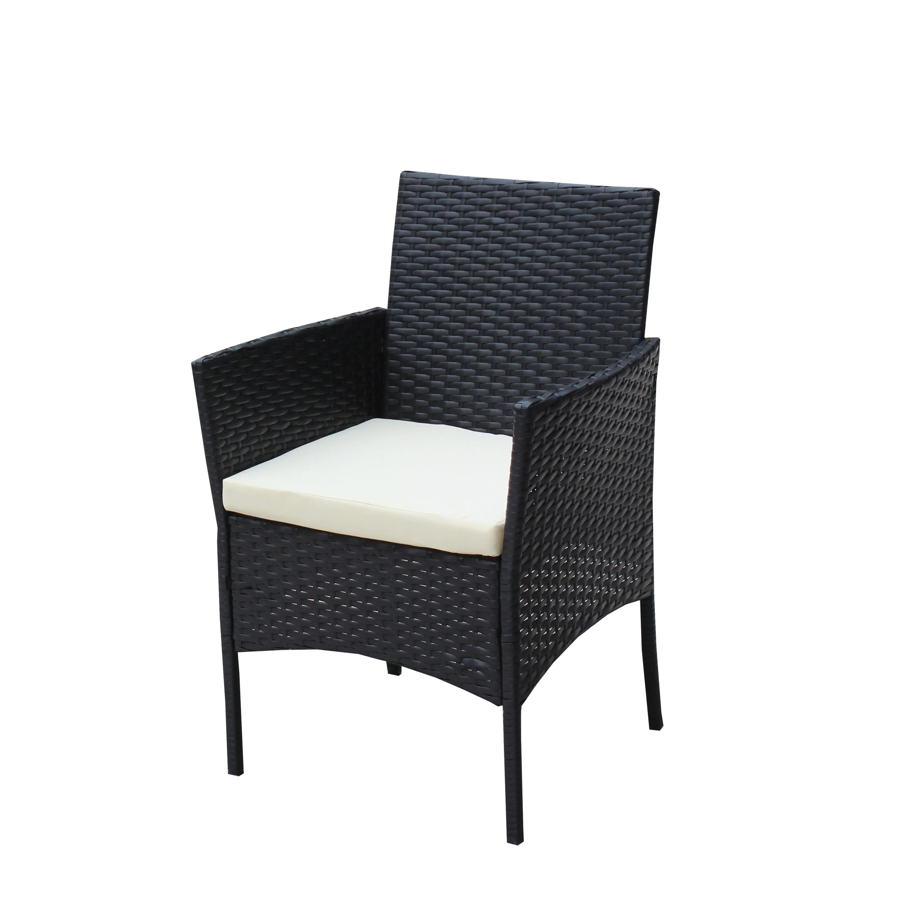 4 PC Rattan Patio Furniture Set Outdoor Cushioned Wicker Sofa - Image 19
