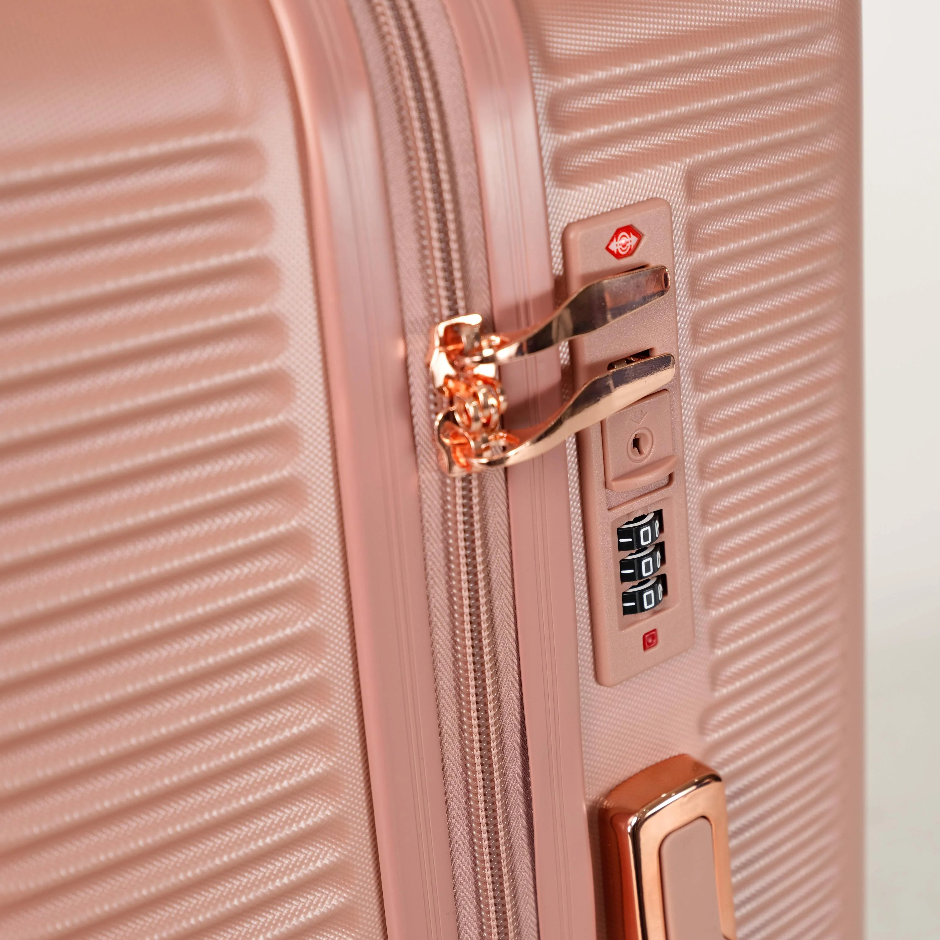 4-Piece Hard ABS Luggage Set with 360° Dual Rotating Wheels - Image 7