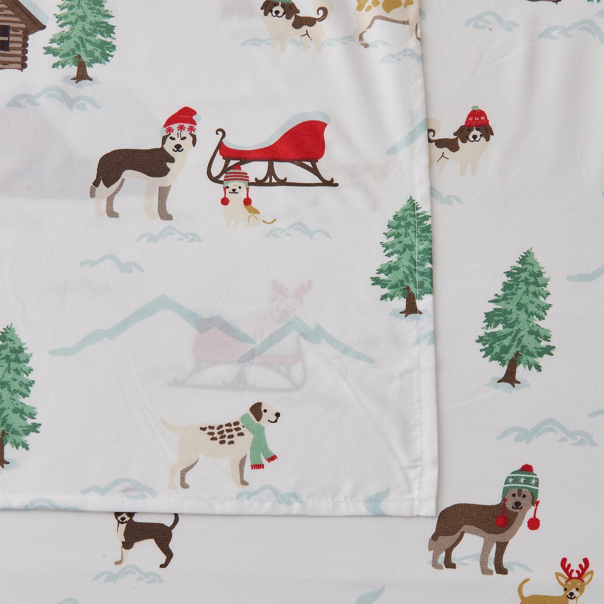 4-Piece Lodge Microfiber Sheet - Mountain Ridge Collection - Image 10