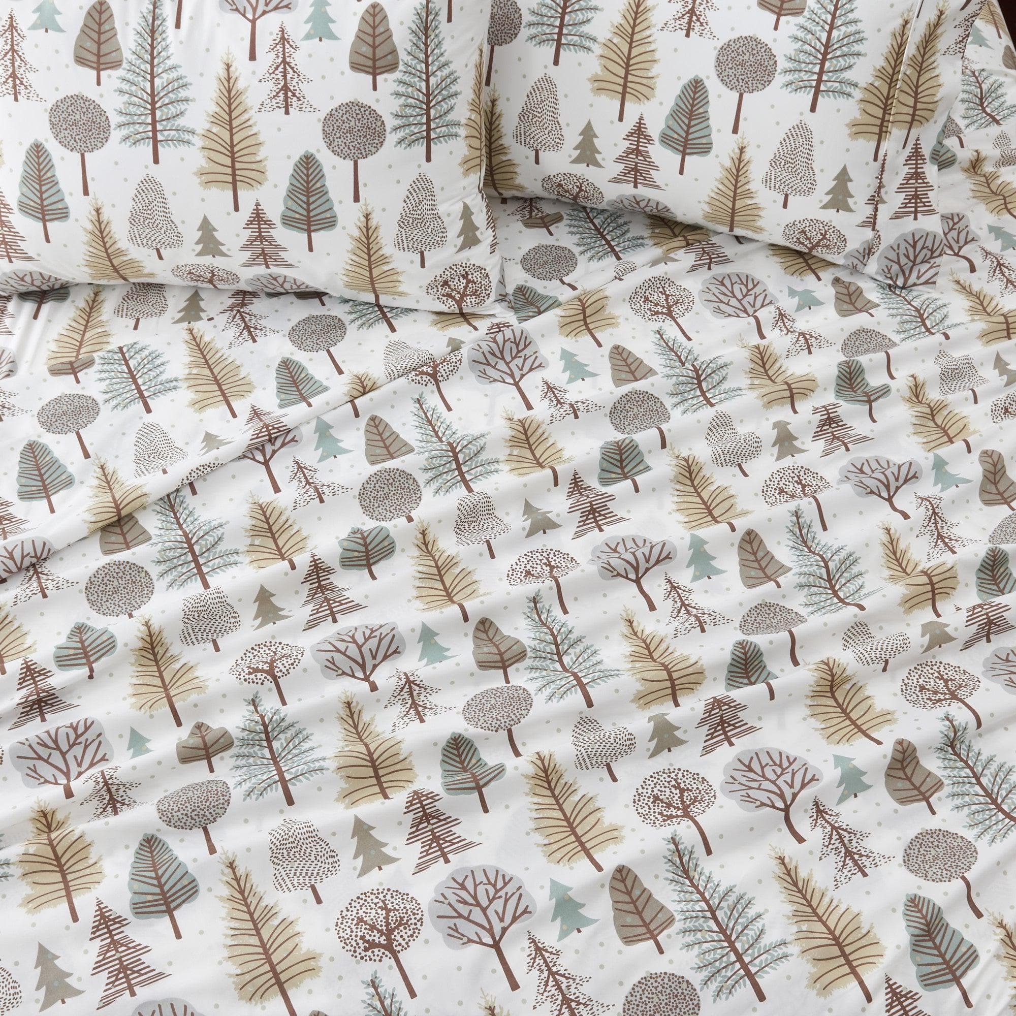 4-Piece Lodge Microfiber Sheet - Mountain Ridge Collection - Image 12