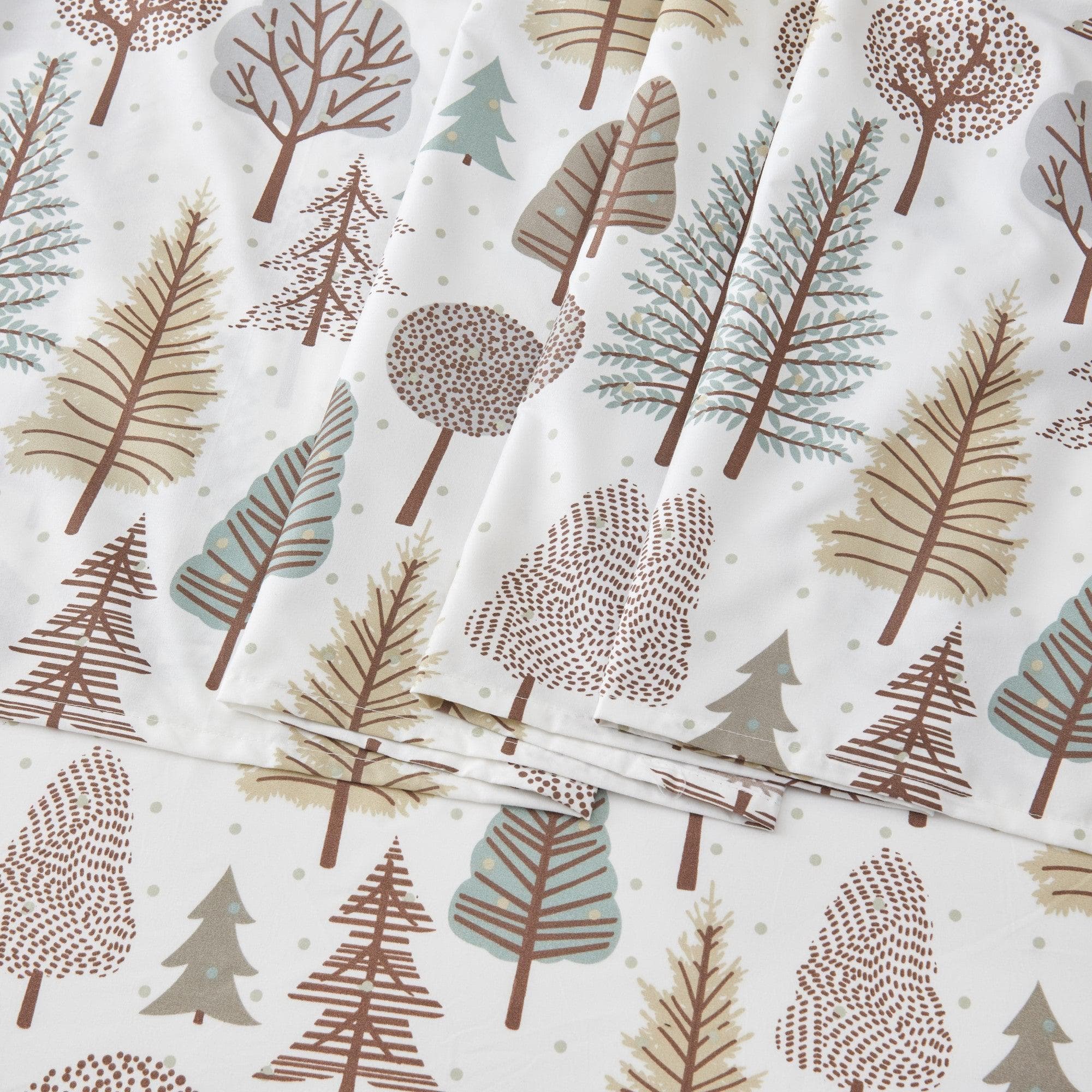 4-Piece Lodge Microfiber Sheet - Mountain Ridge Collection - Image 13