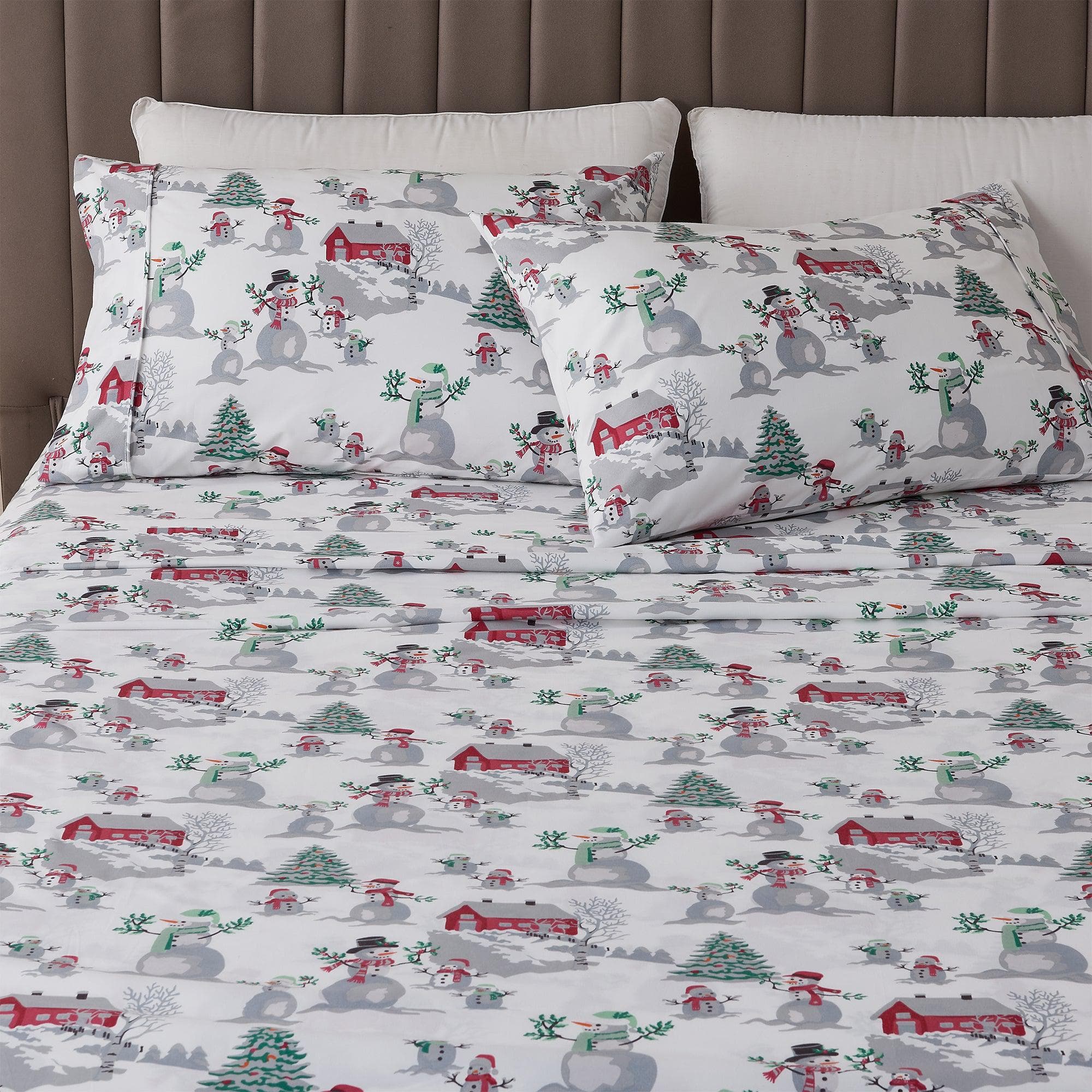 4-Piece Lodge Microfiber Sheet - Mountain Ridge Collection - Image 21